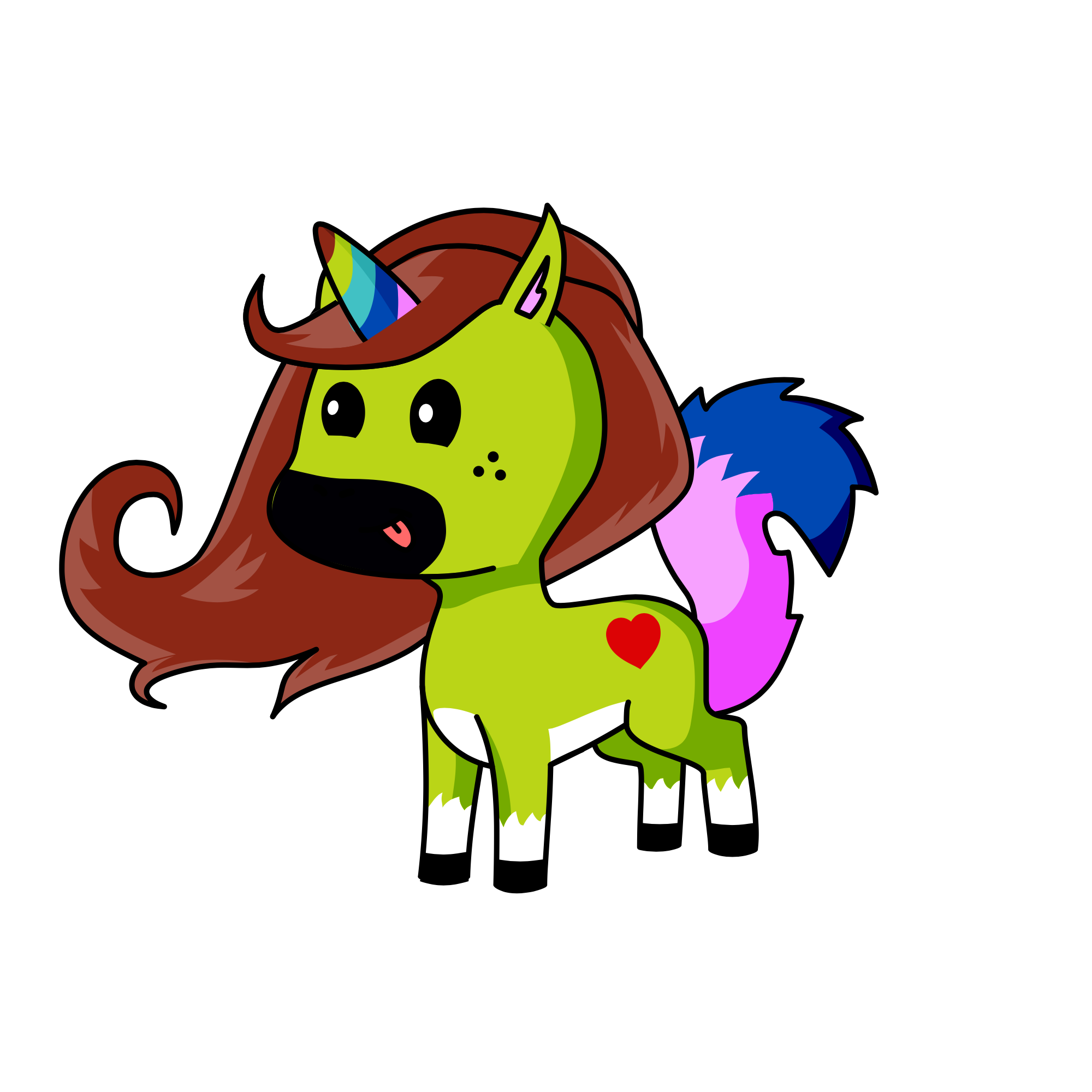 Key Lime Pie, the unicorn