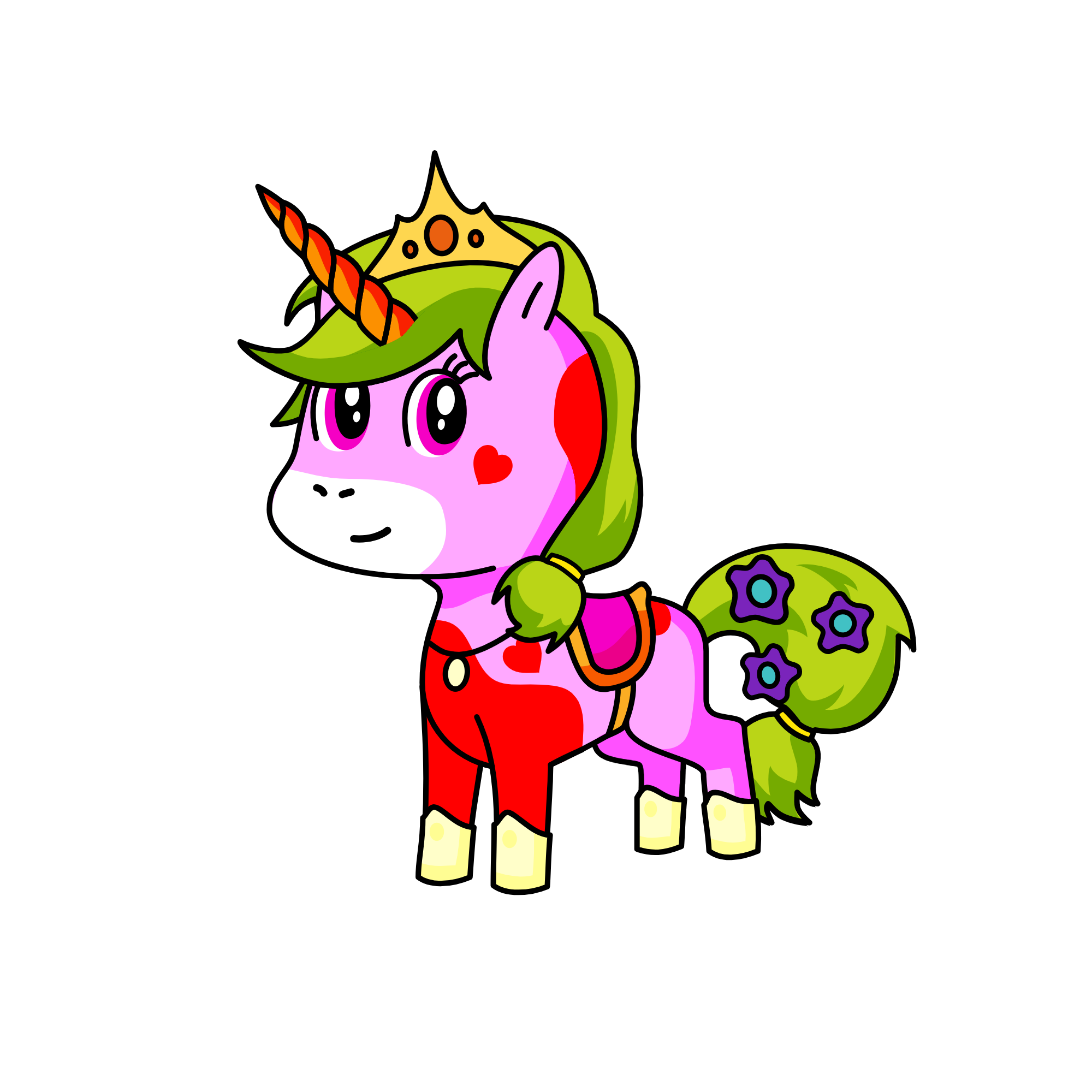 Foresty, the unicorn