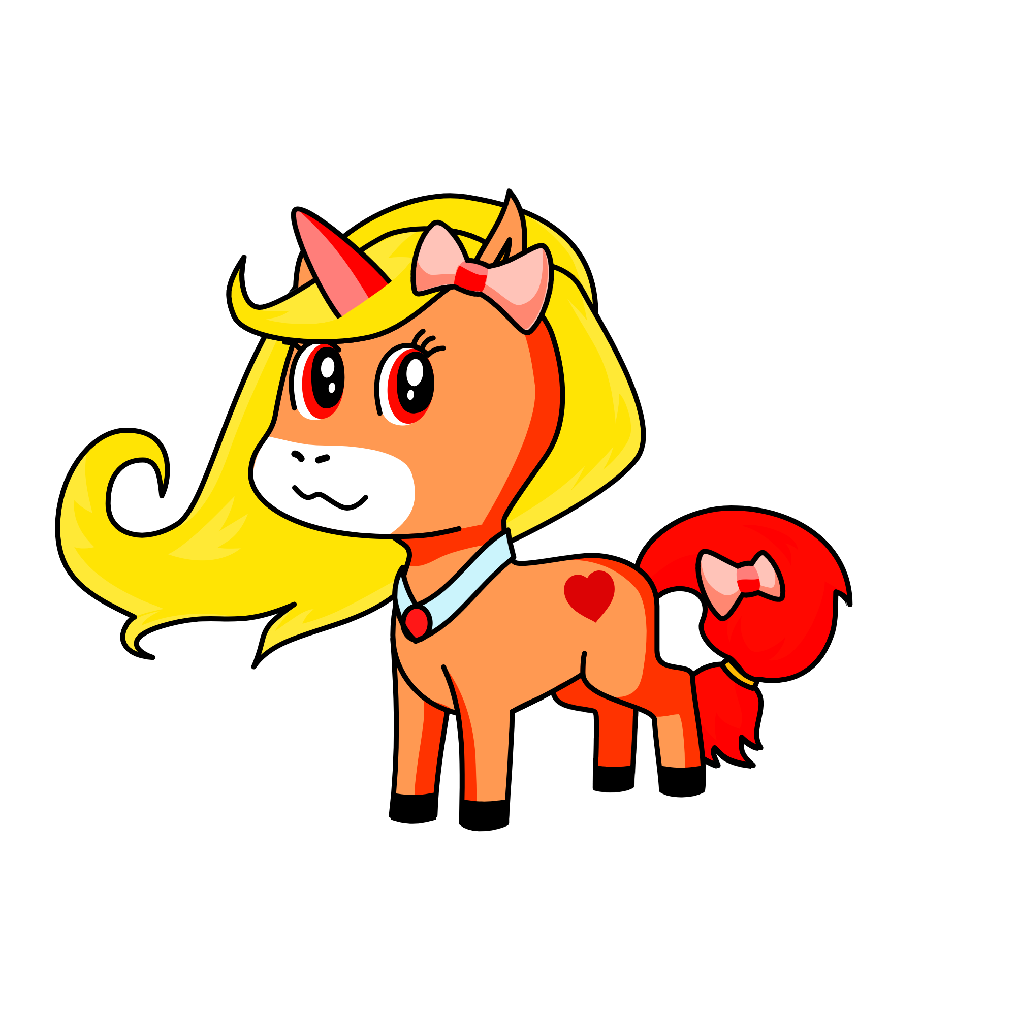 Bloom, the unicorn