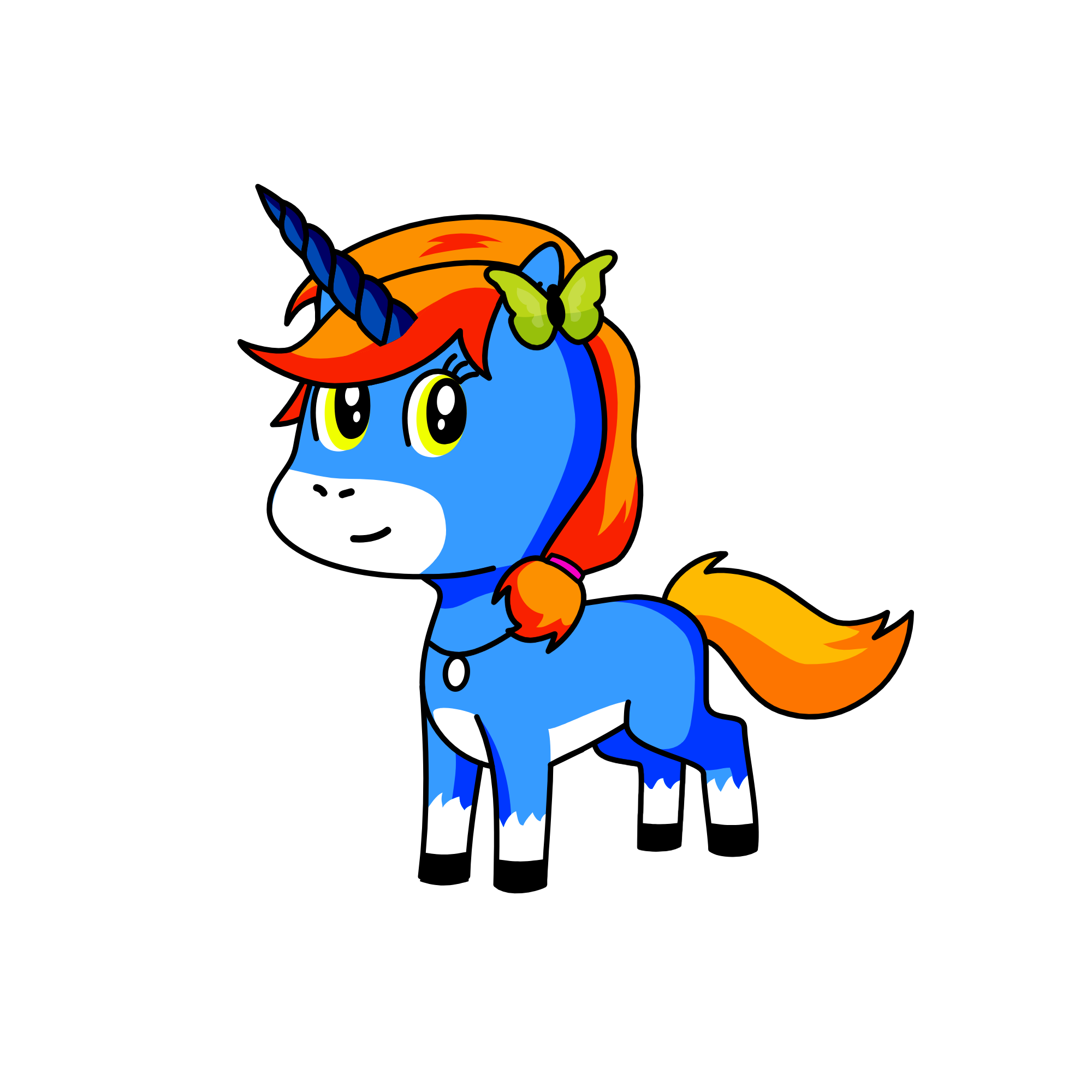 Layla Kayla Mayla  UWU, the unicorn