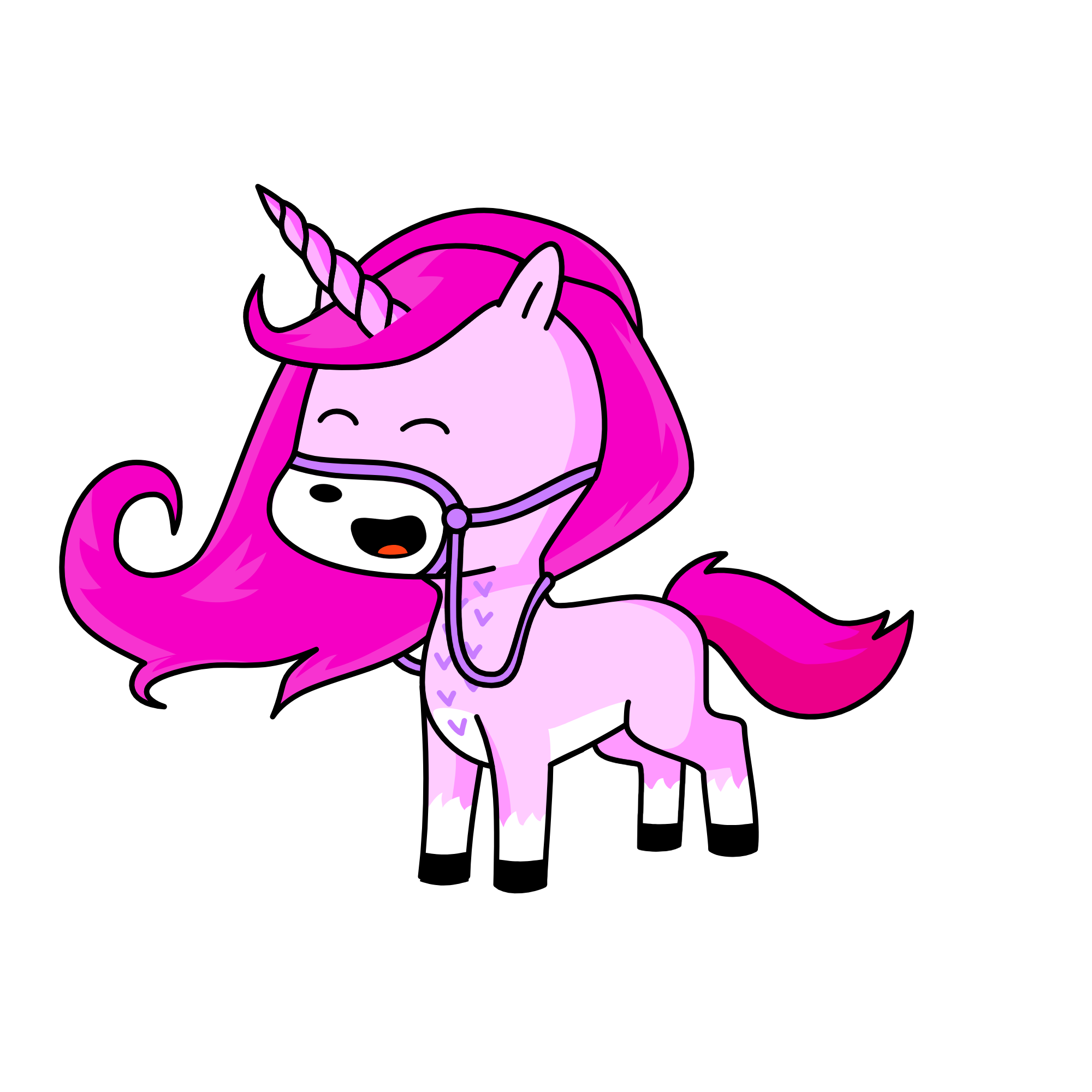Ponky Pants, the unicorn