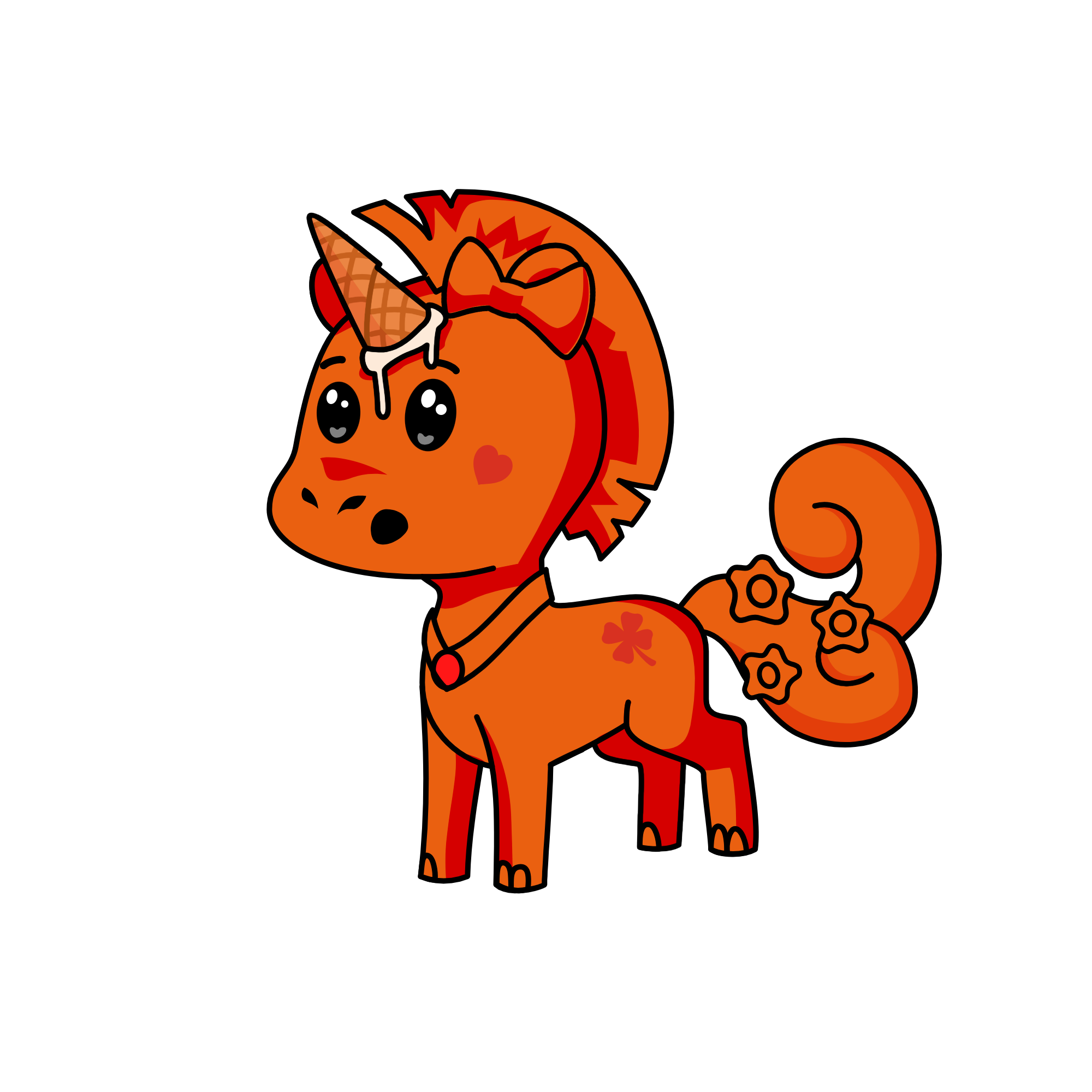 winter, the unicorn