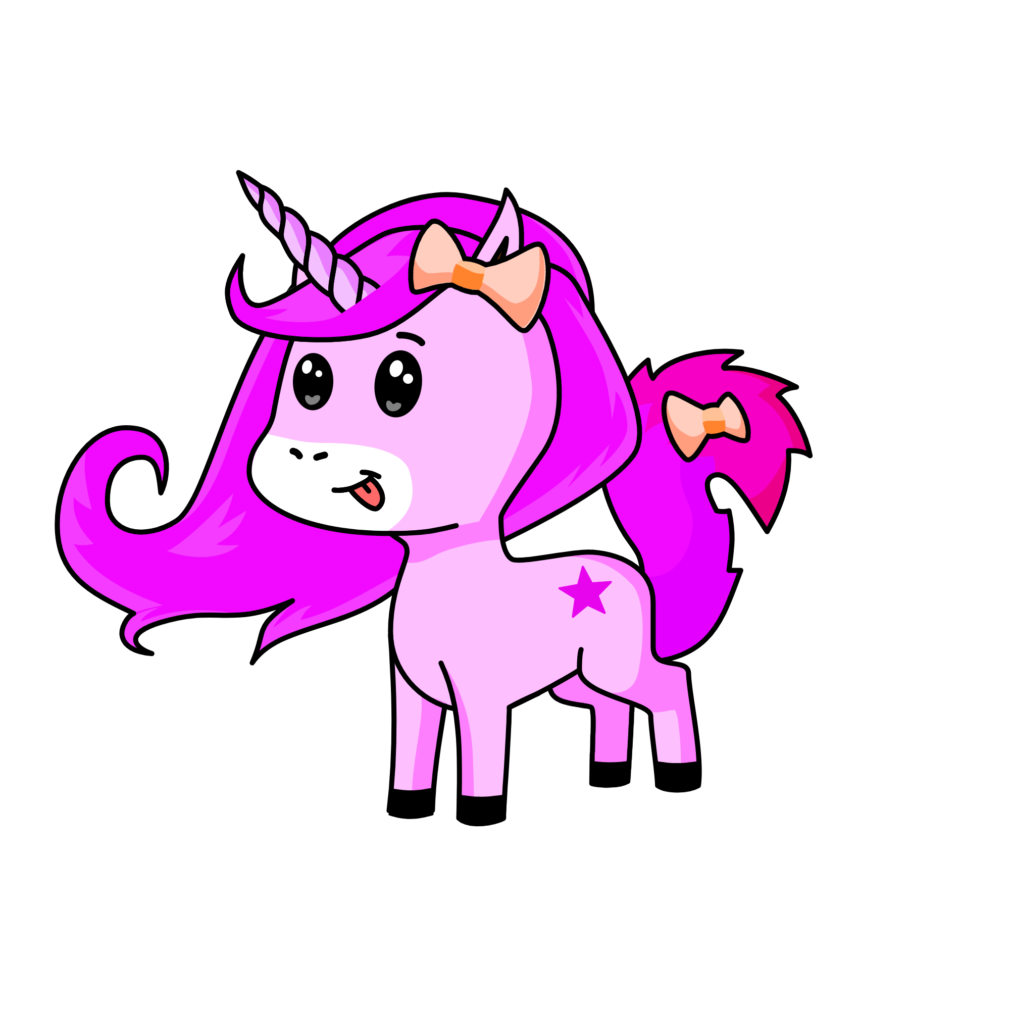 Tecna, the unicorn