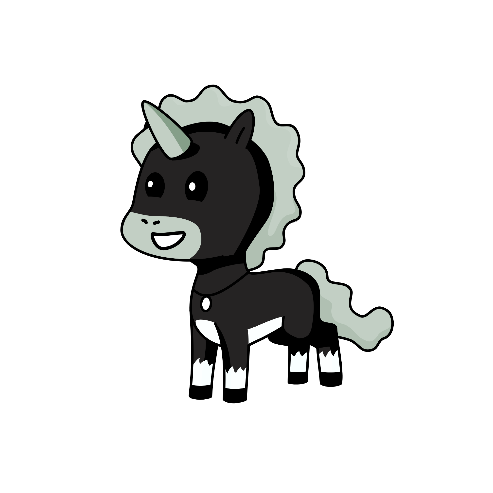 Moon, the unicorn