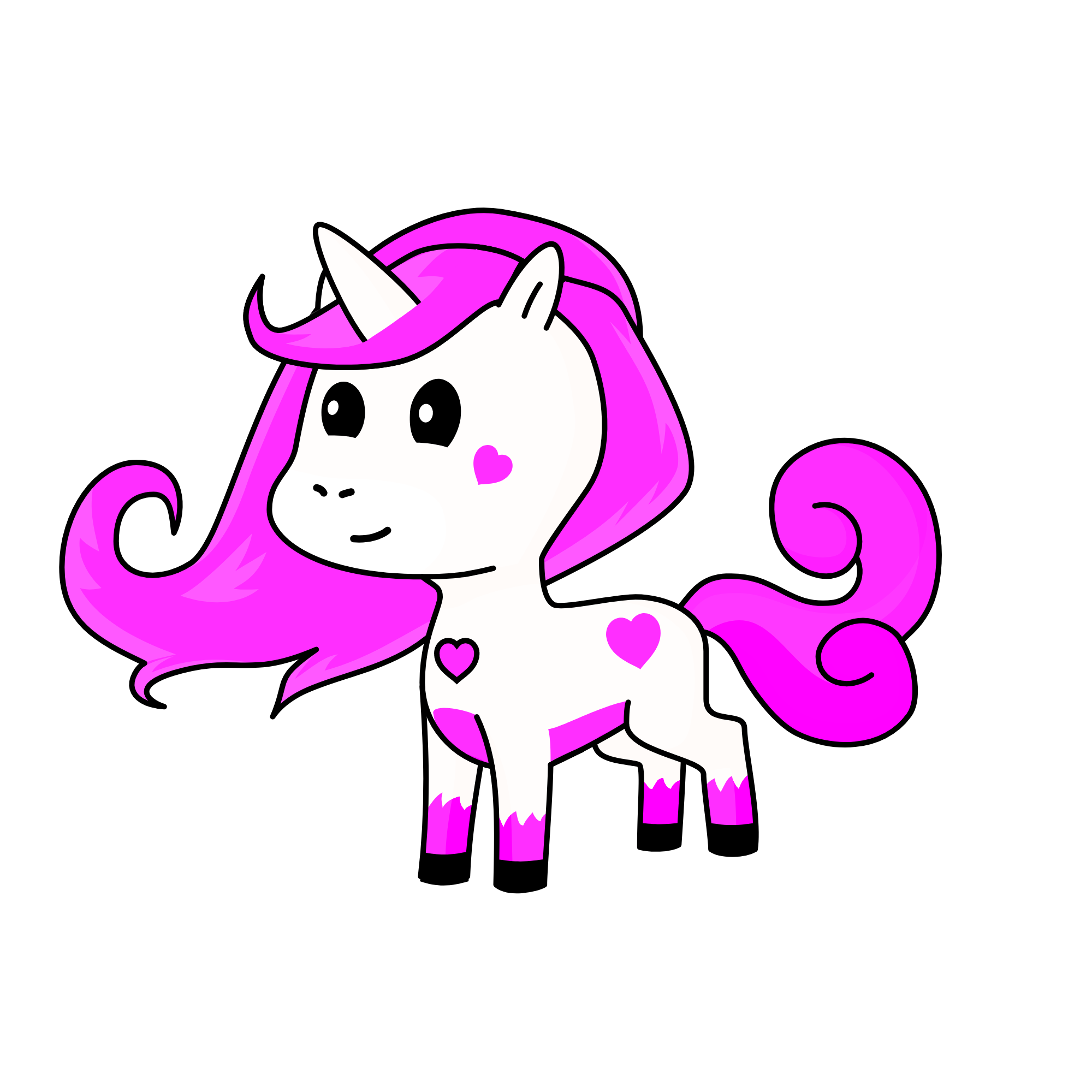 Rose, the unicorn