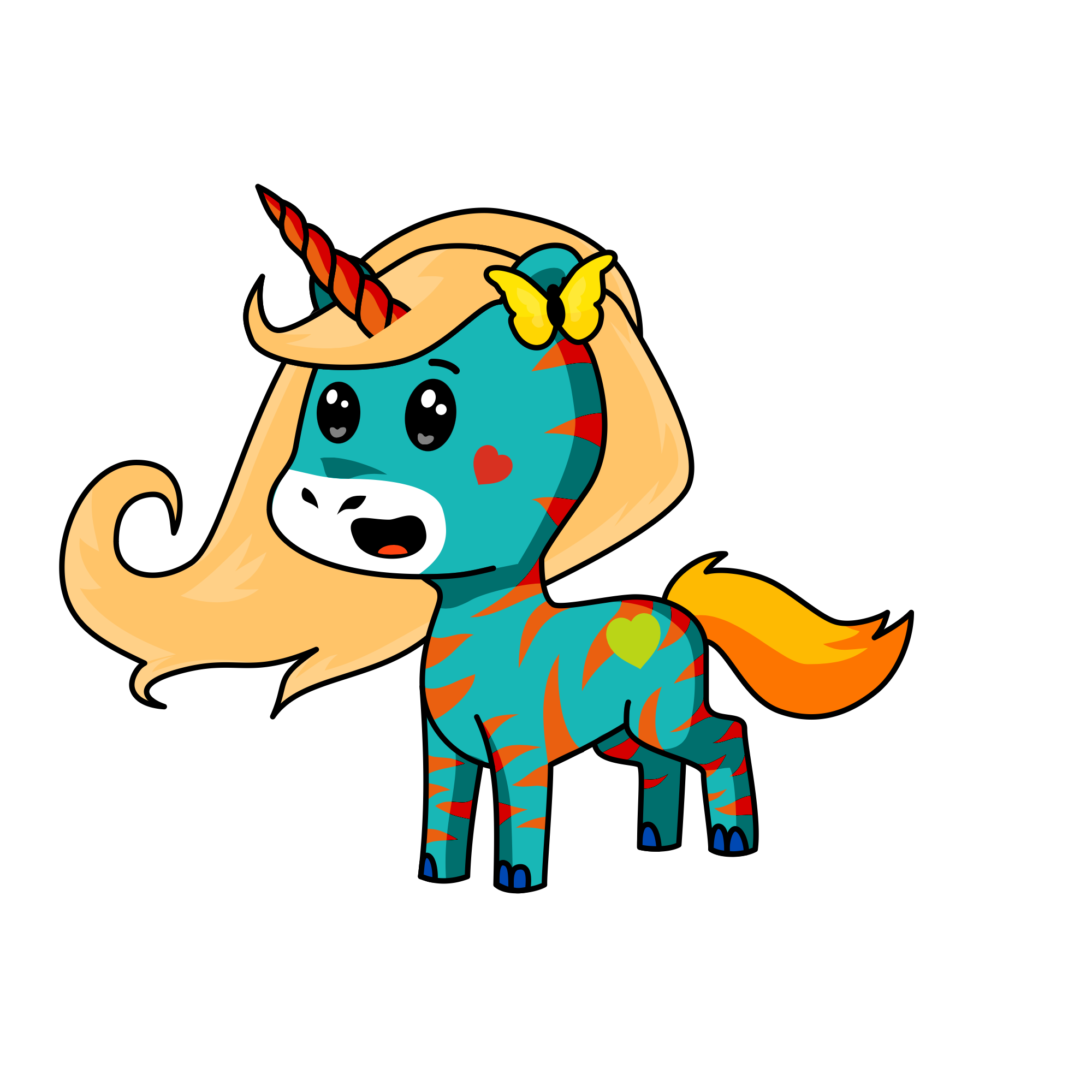 I’m going back home , the unicorn