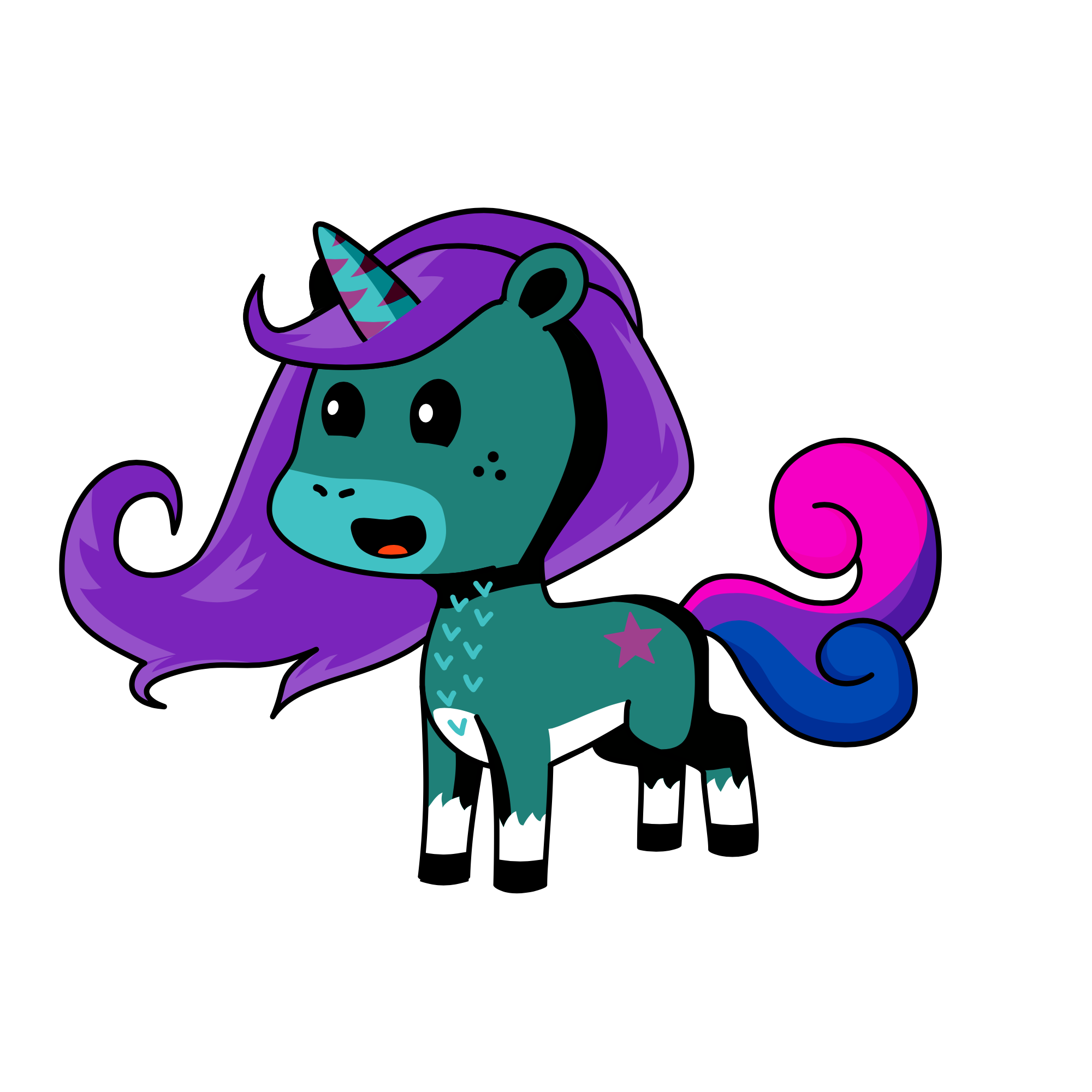 ivi, the unicorn