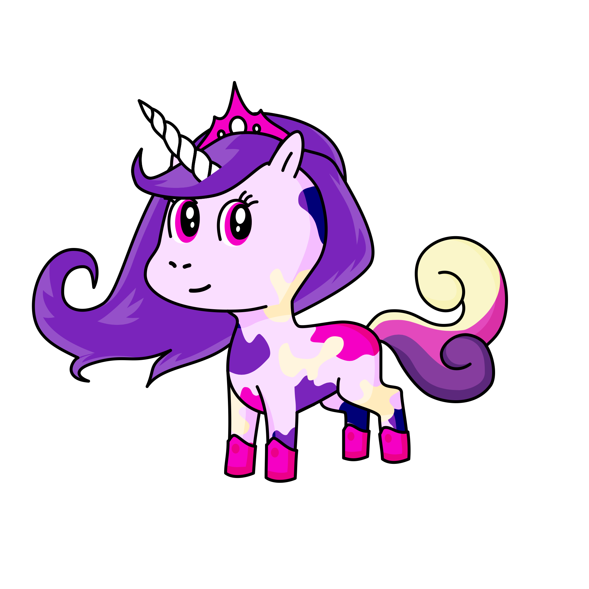 Princess Pipp, the unicorn