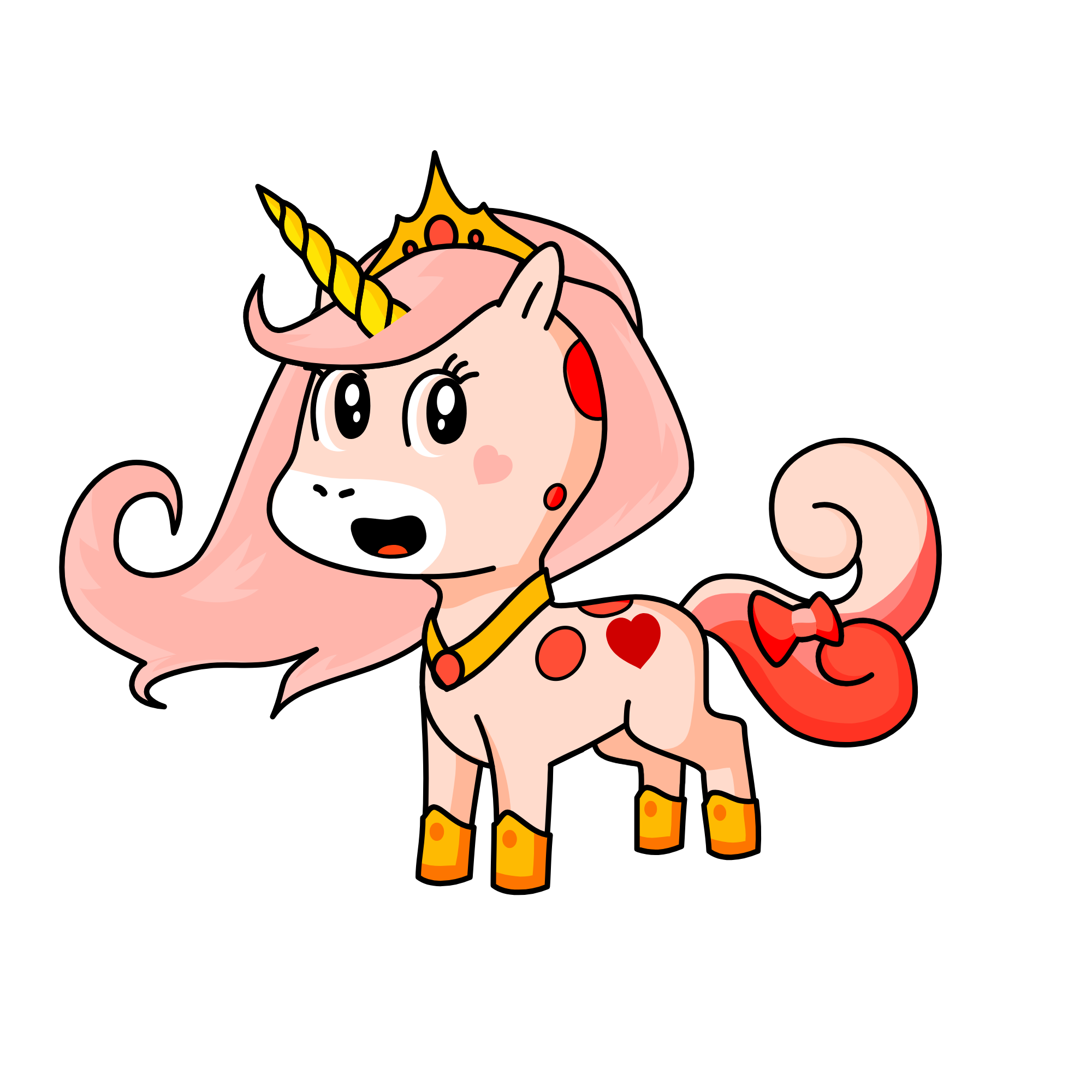 Bella Sparkles, the unicorn