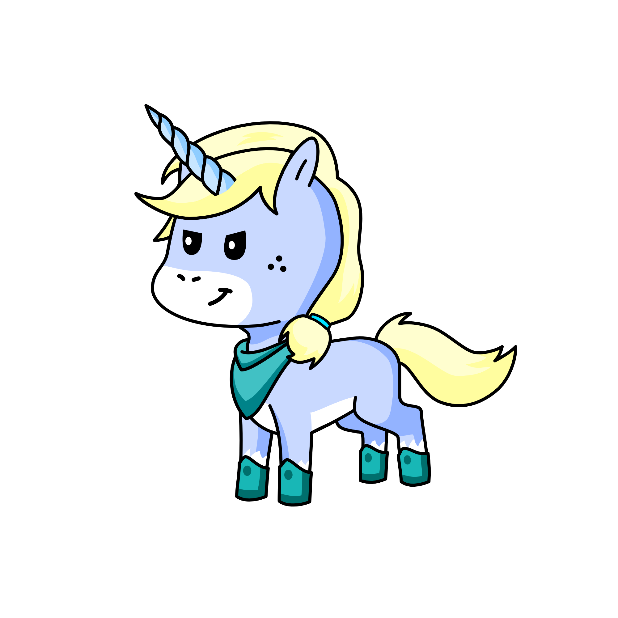Angel, the unicorn