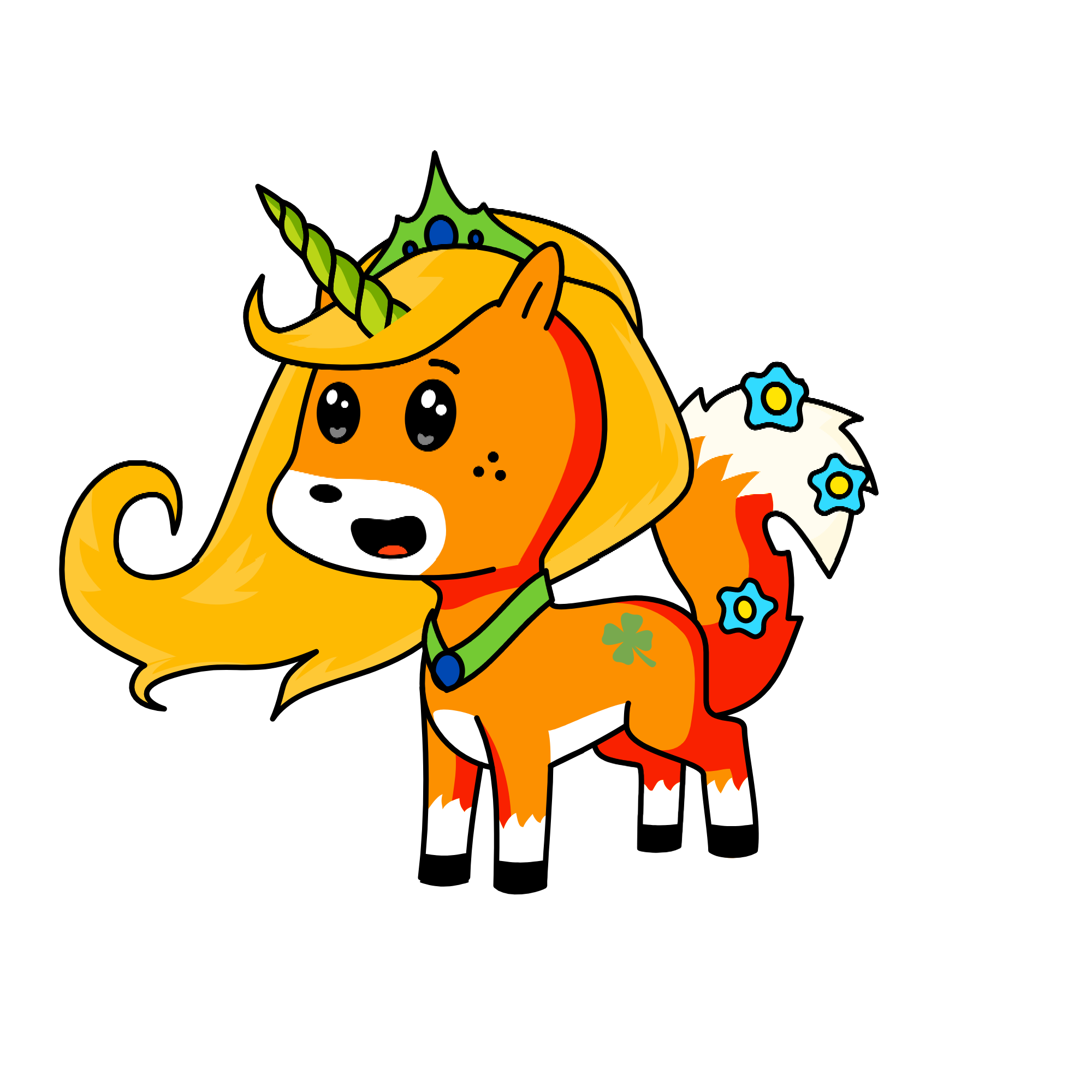 Princess Forest, the unicorn
