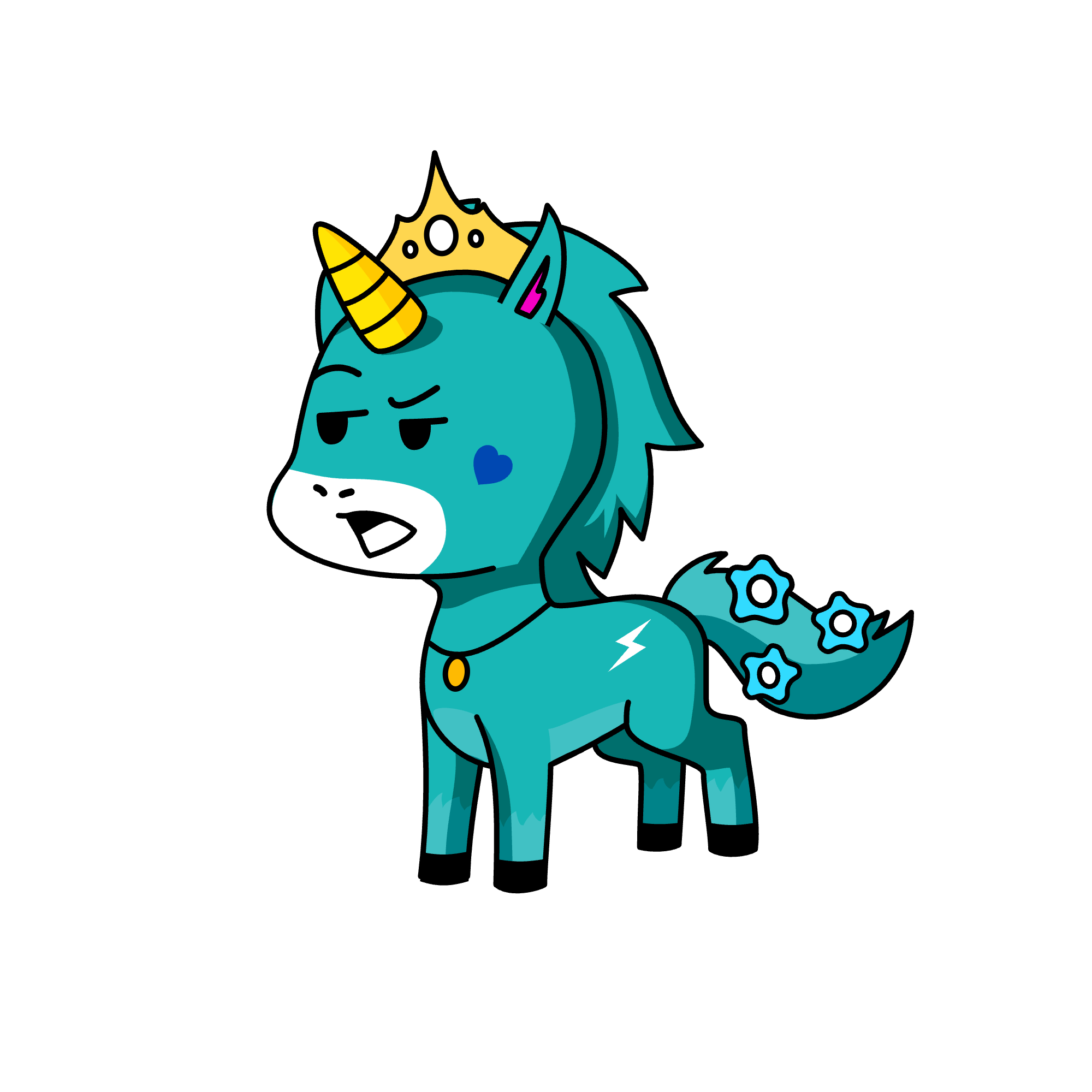 OLIVIA, the unicorn
