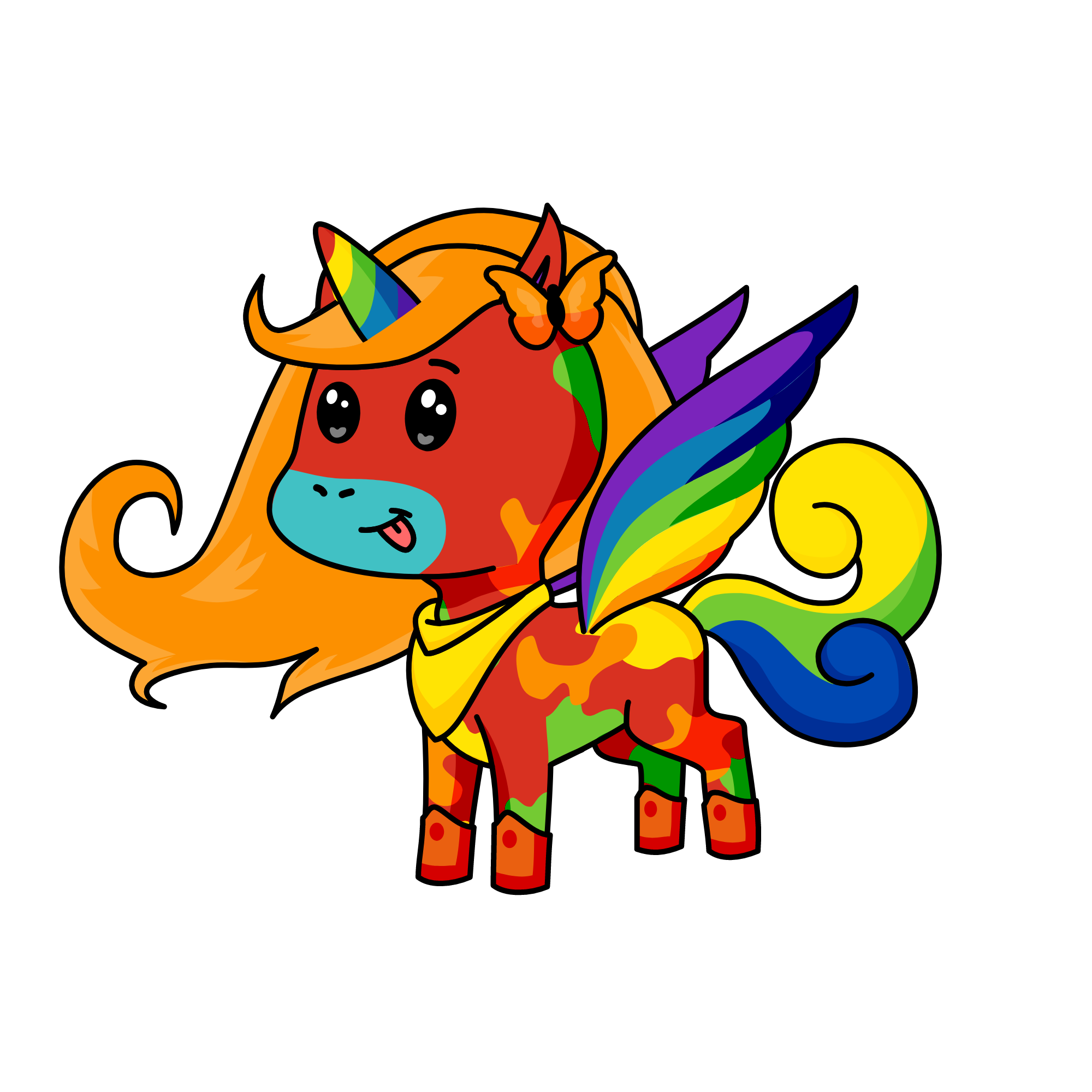 Jello, the unicorn