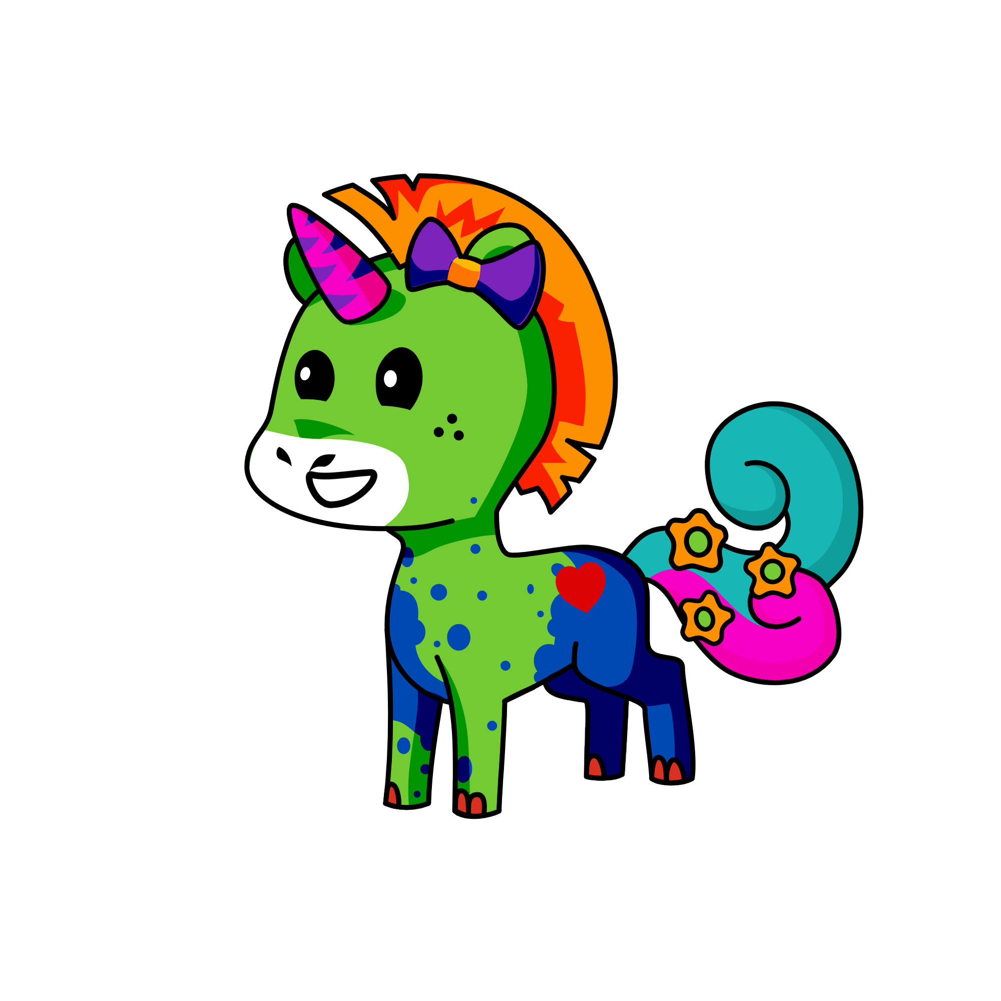 cakey, the unicorn