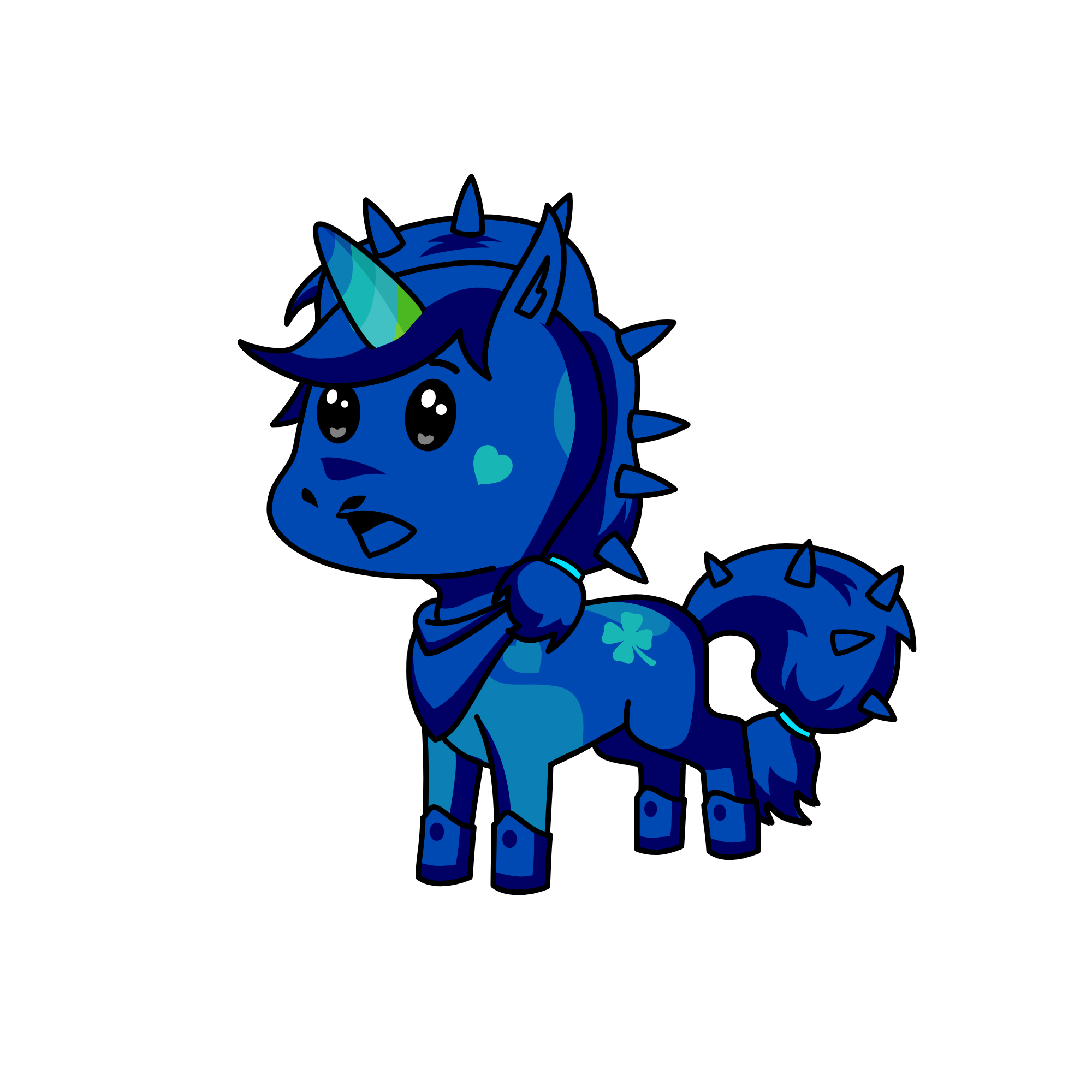 spike, the unicorn