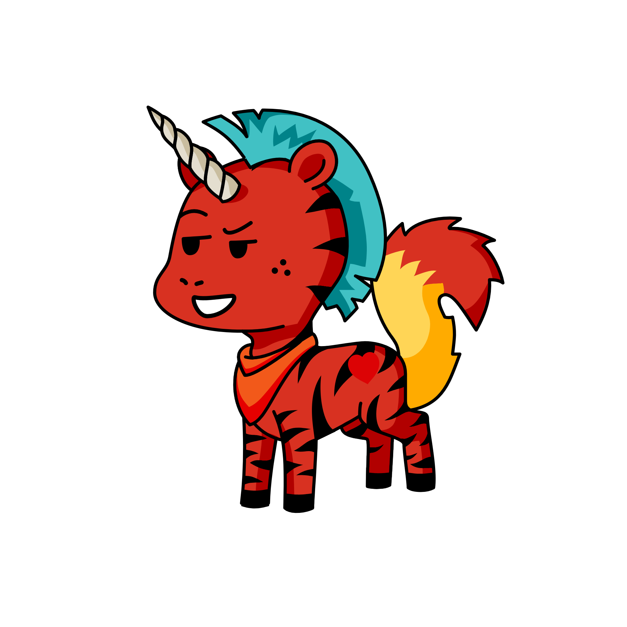 Savage, the unicorn