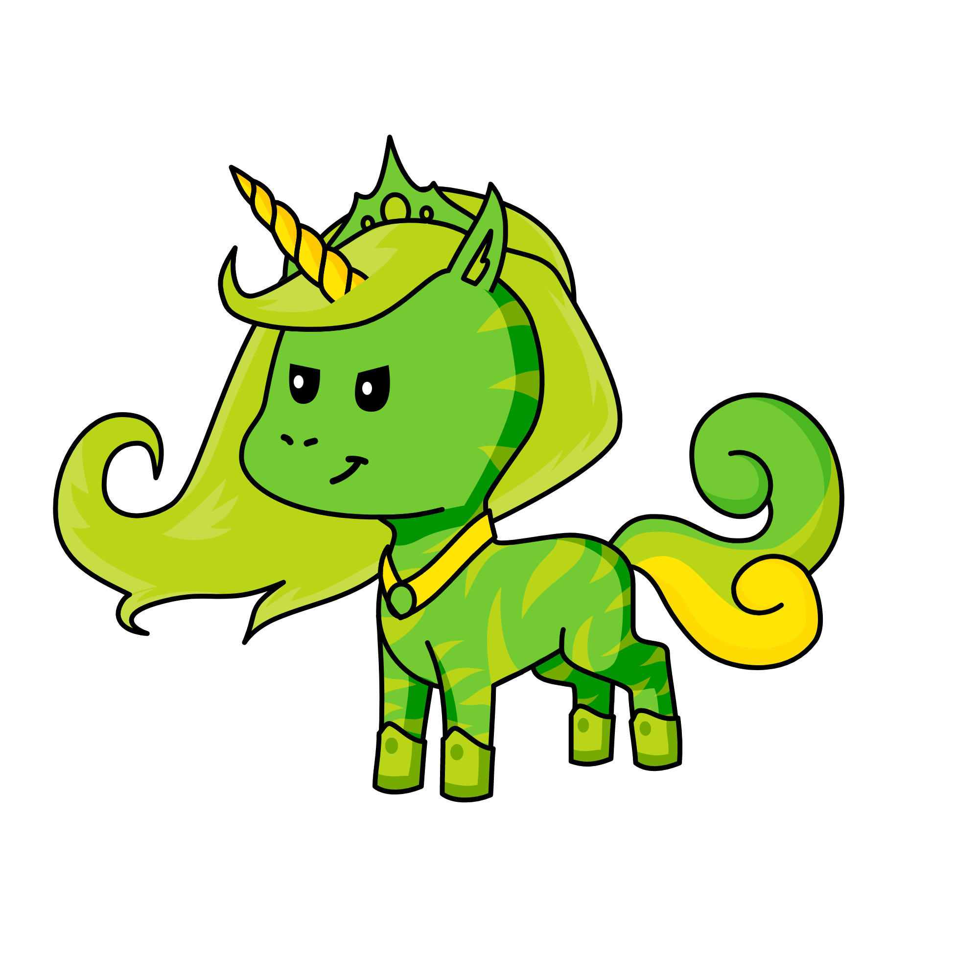Jade, the unicorn