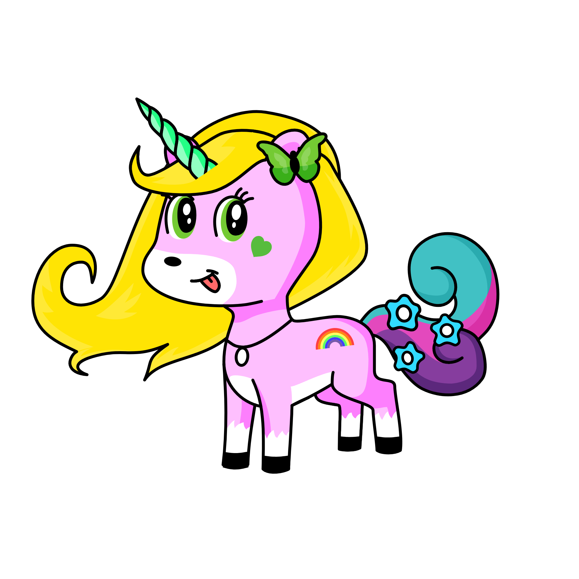 bella, the unicorn