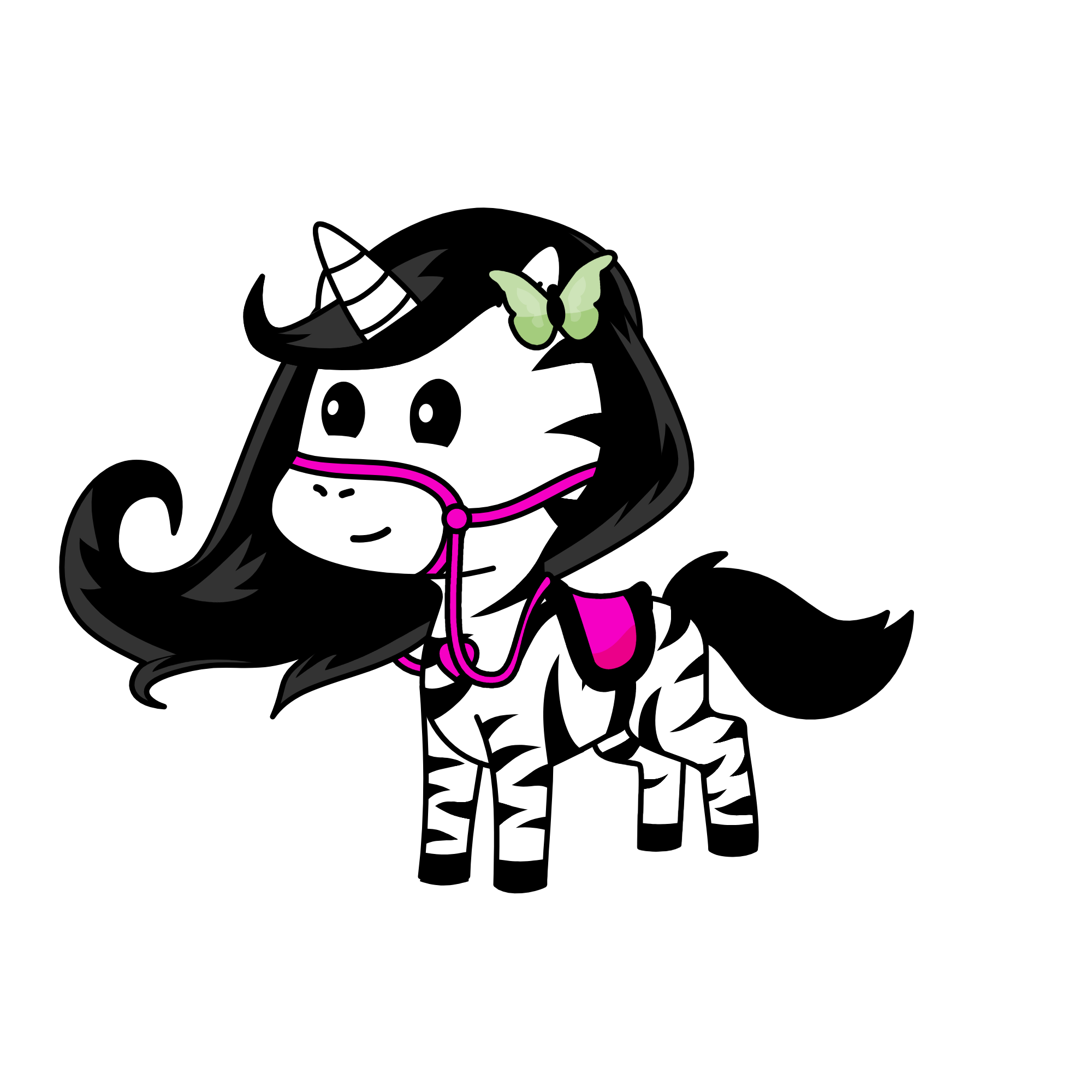 Zebra, the unicorn