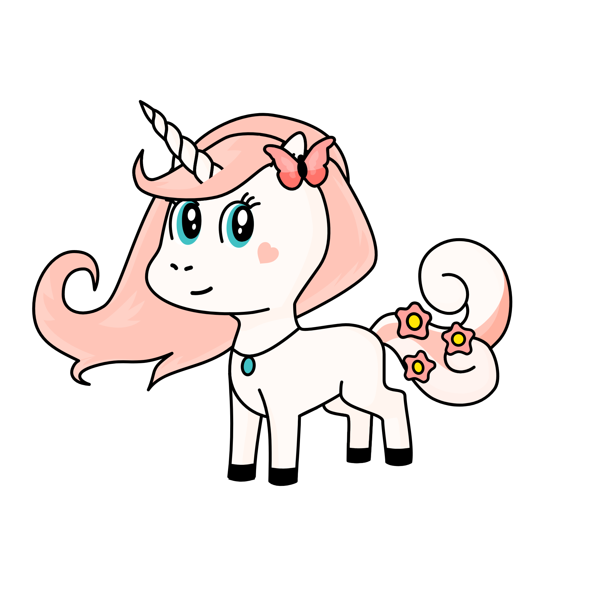 Sunset´s Rose, the unicorn