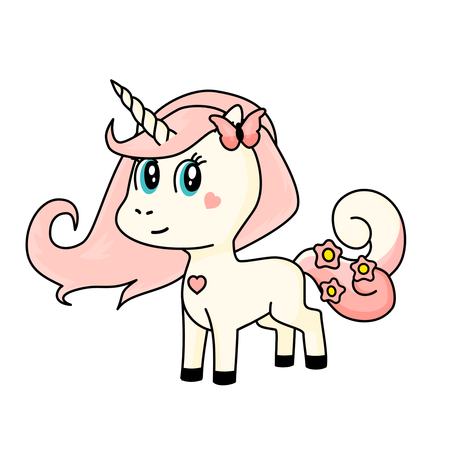 Sunset´s Rose, the unicorn