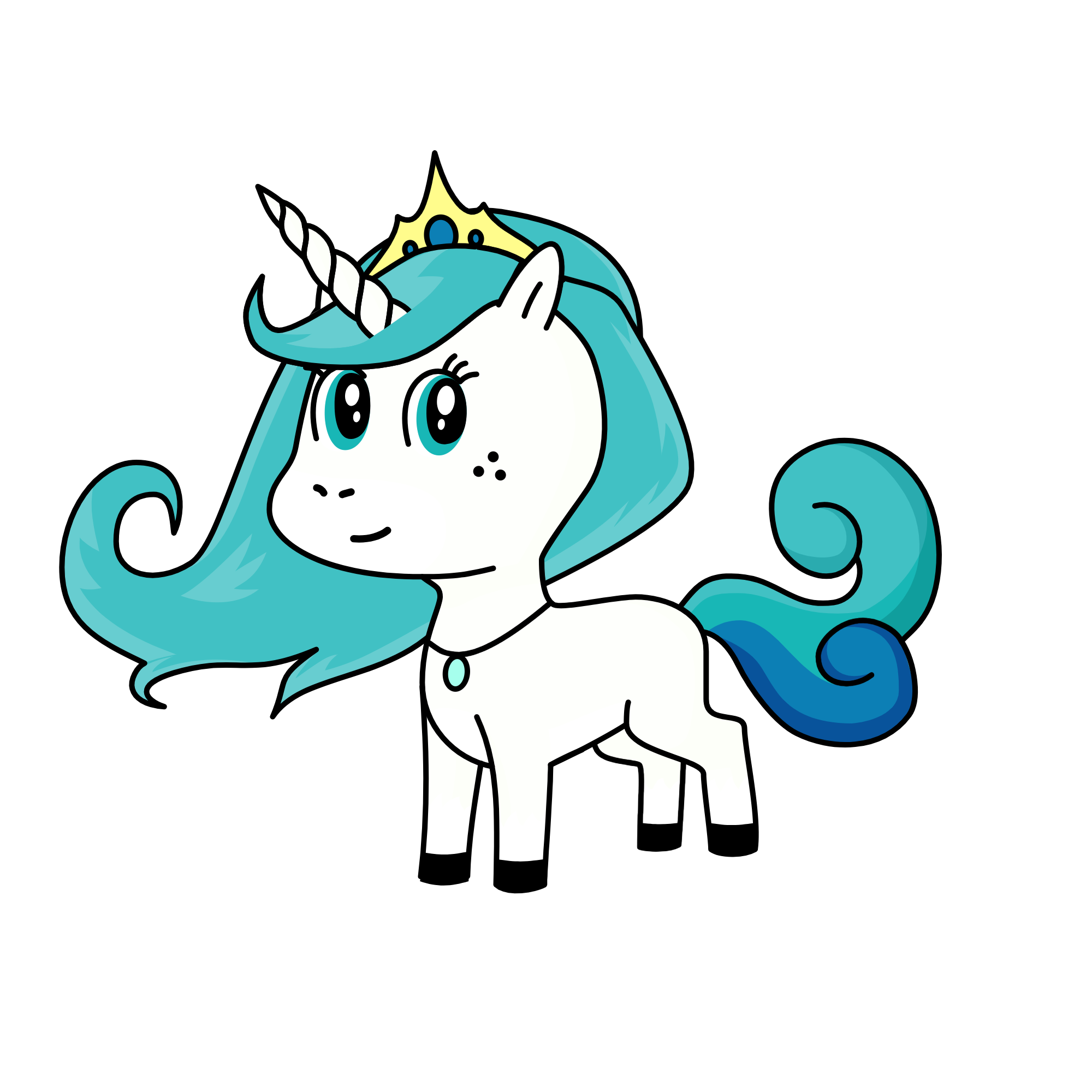 Glacier, the unicorn