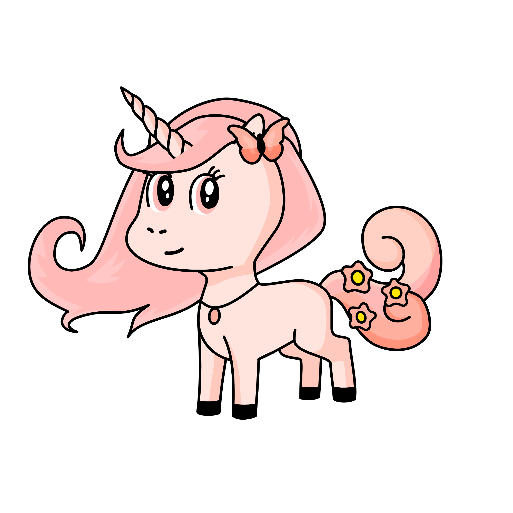 Candy, the unicorn