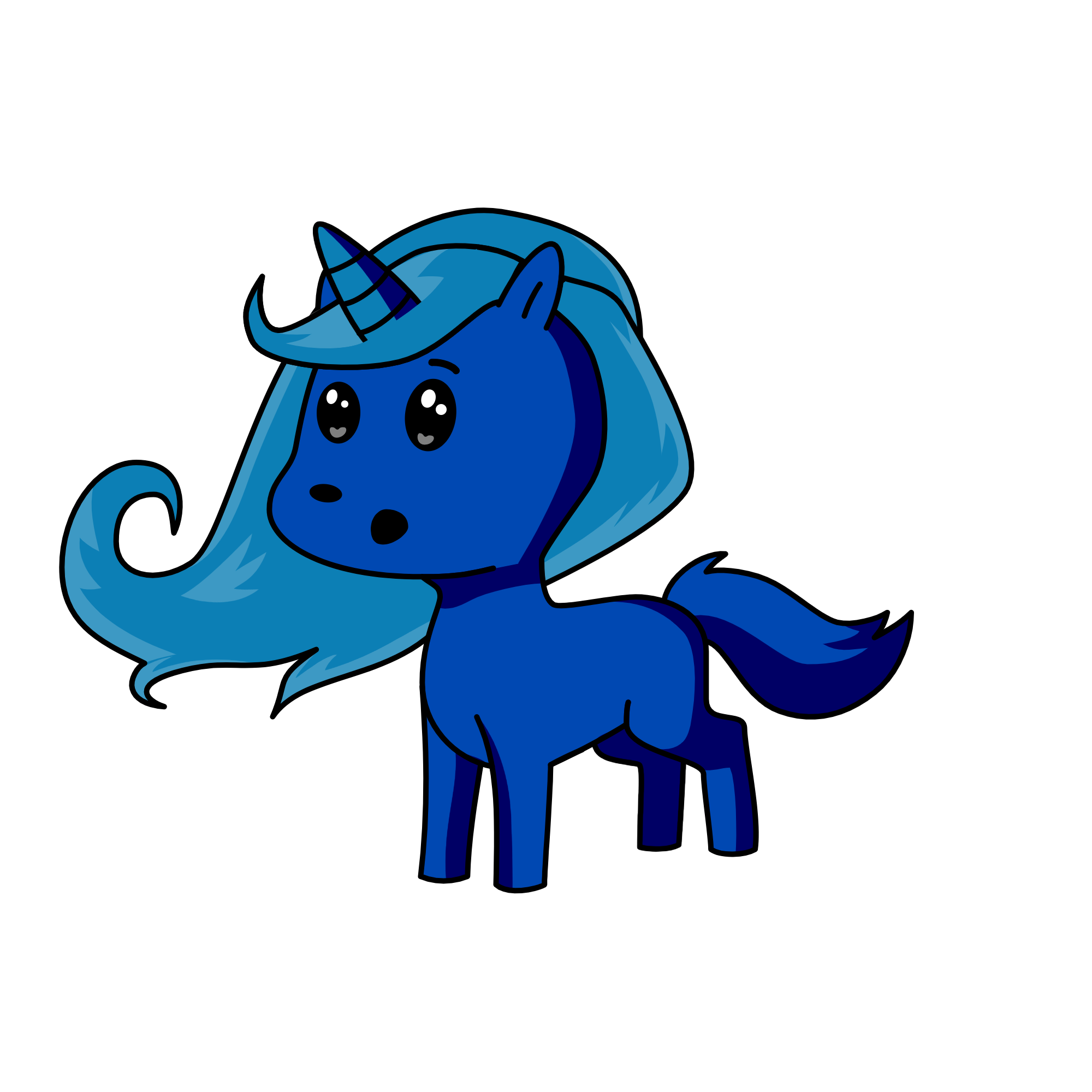saddness, the unicorn