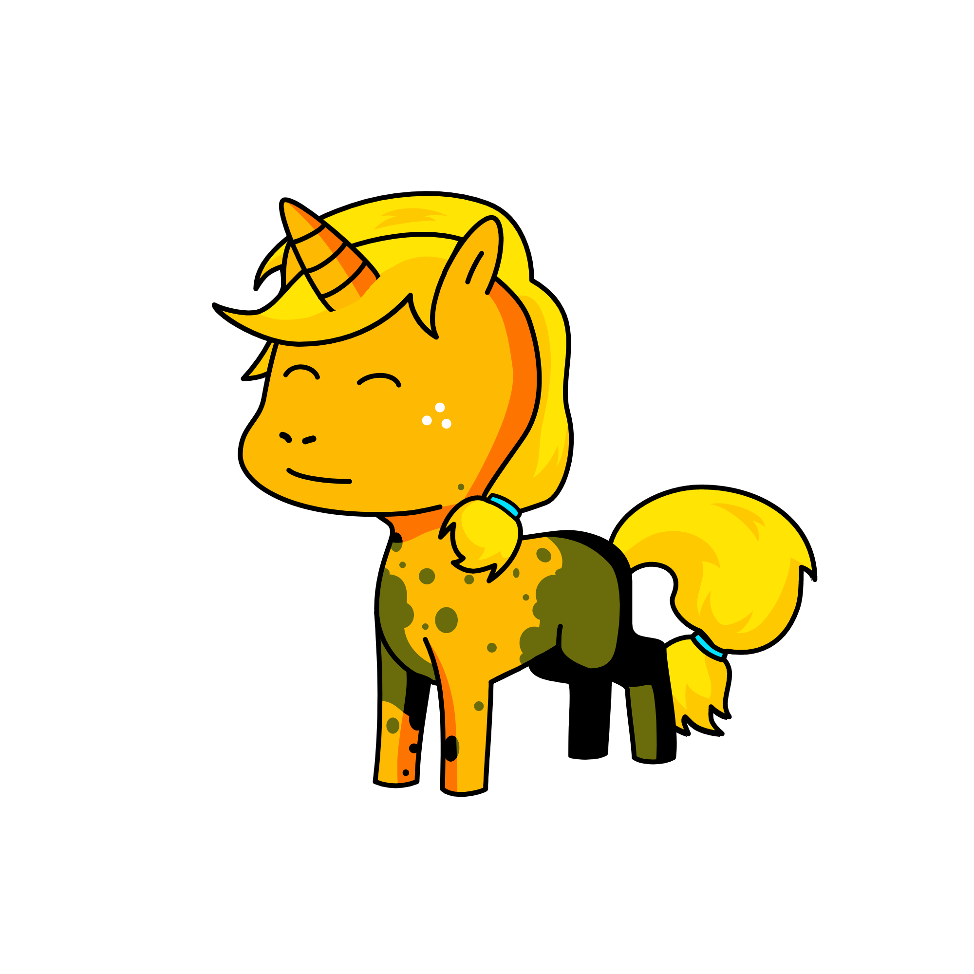APPLE JACK, the unicorn