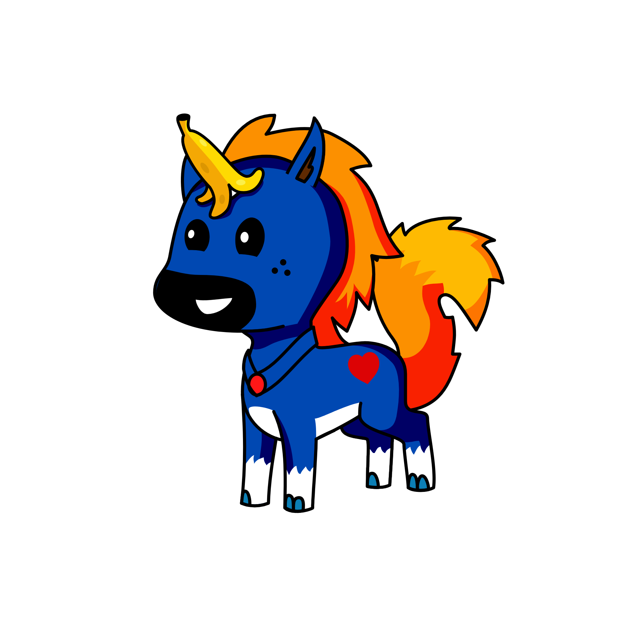 viu, the unicorn