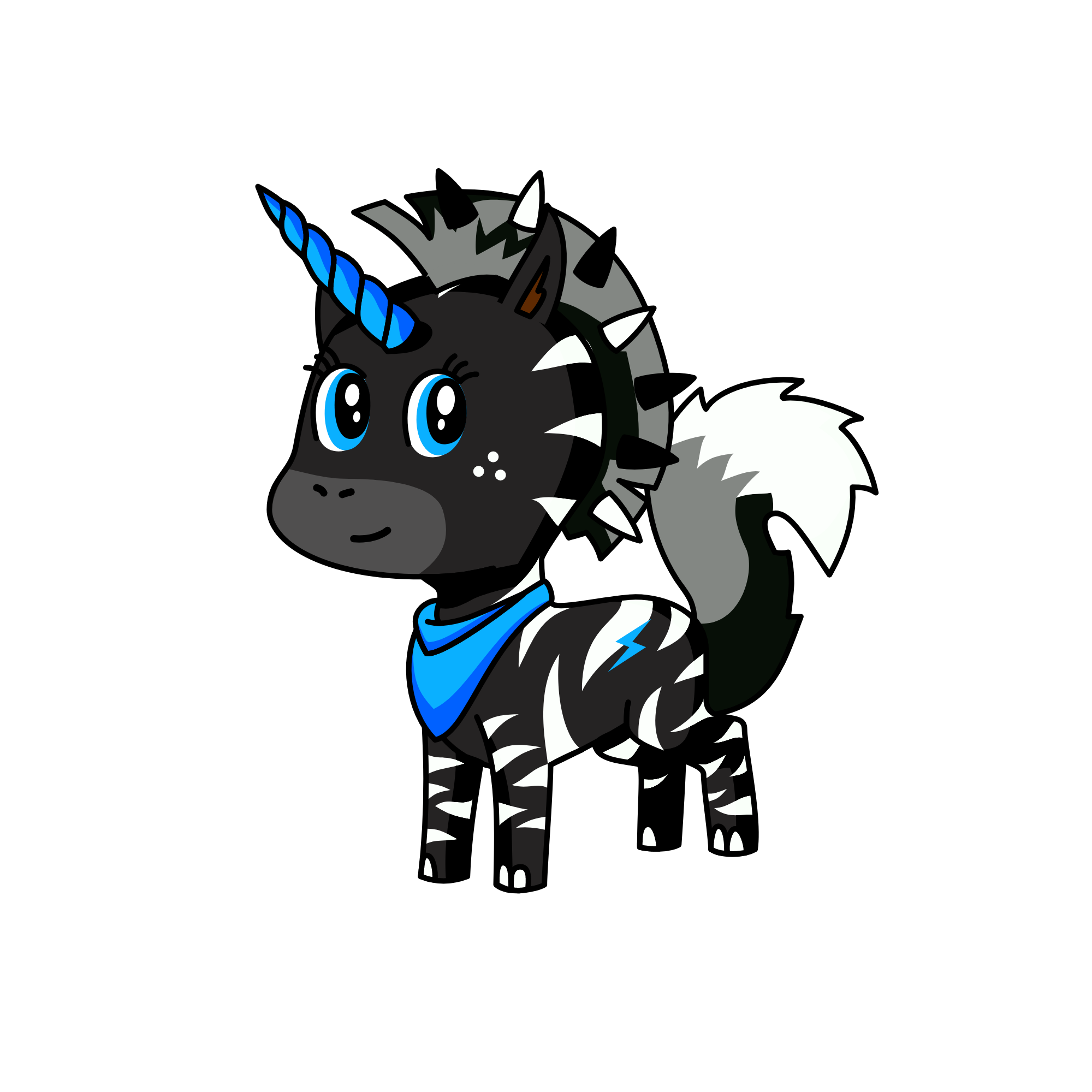 Rebel, the unicorn