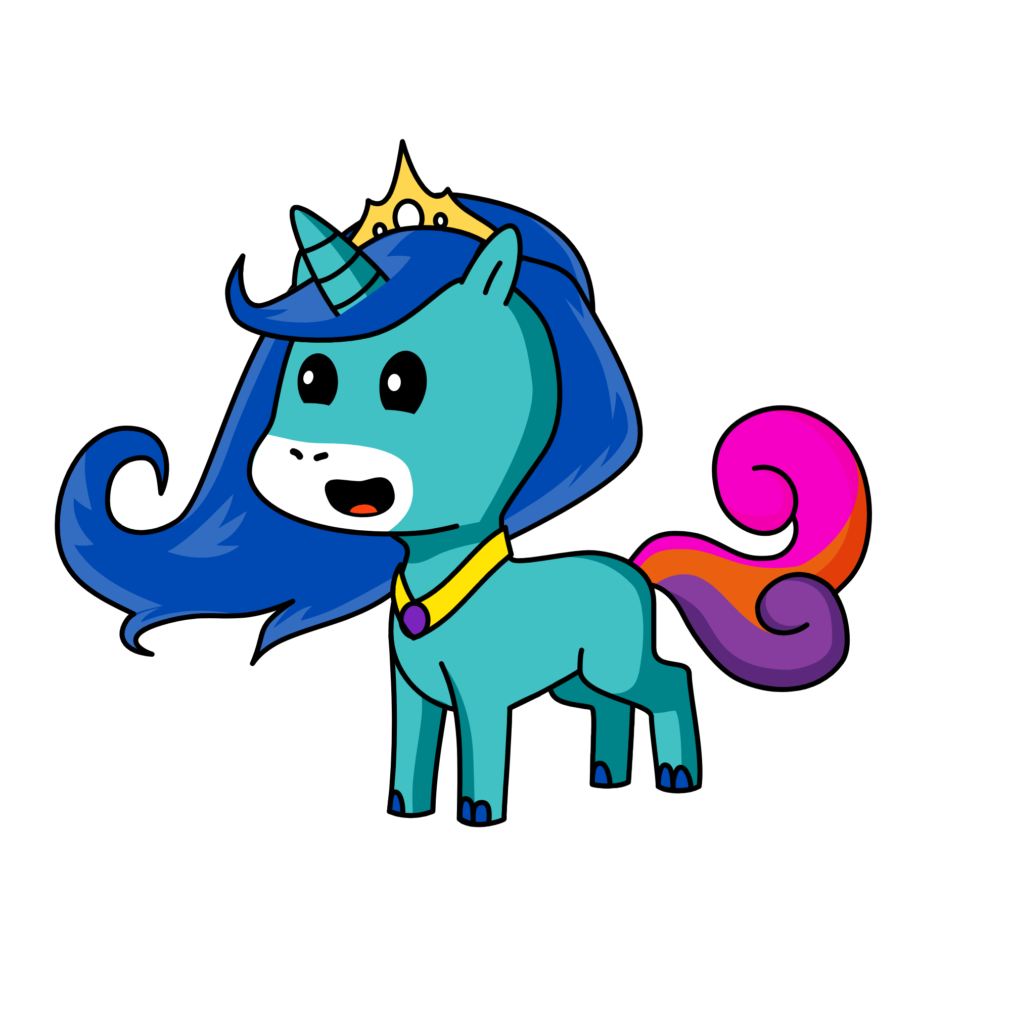 misty brightdawn, the unicorn