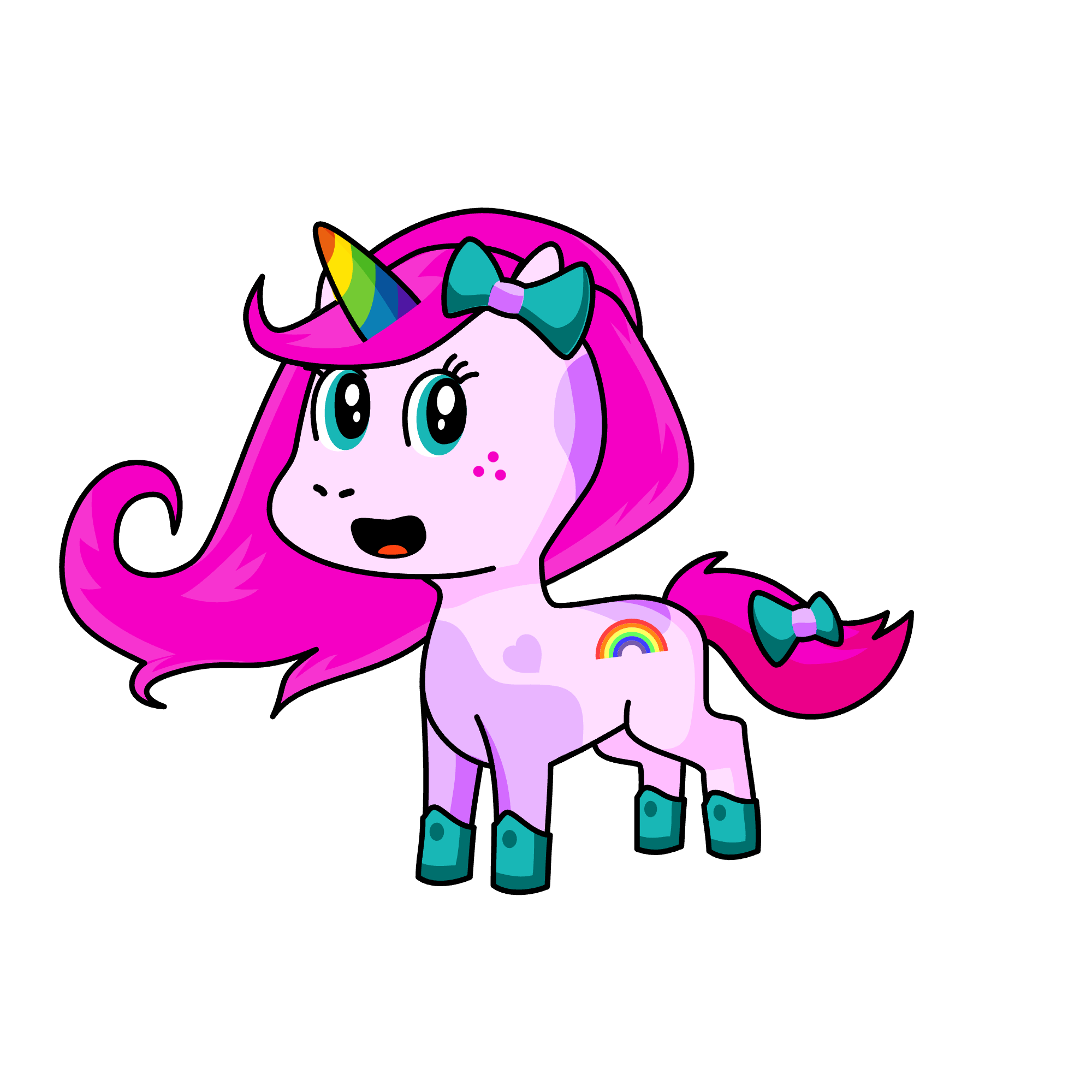 Aficorn, the unicorn