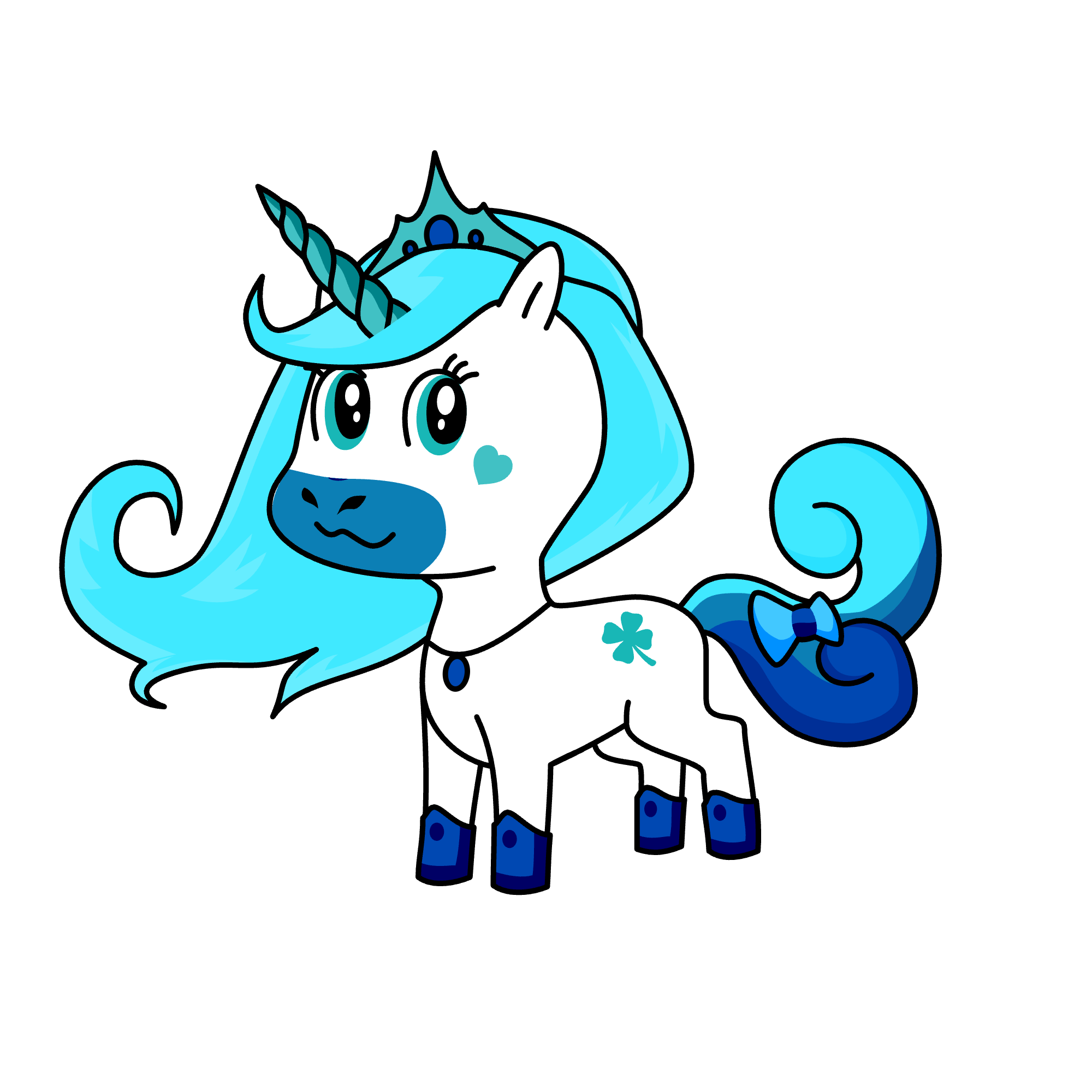 I Love You, the unicorn