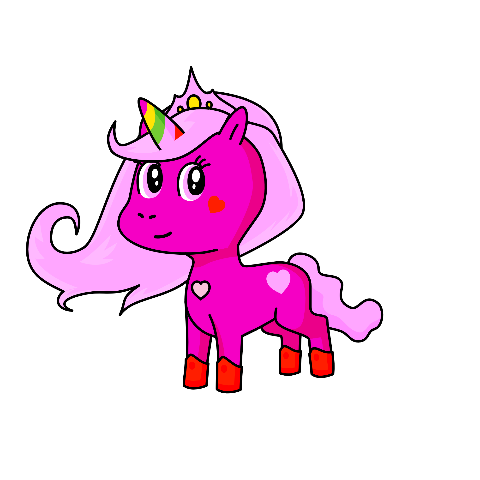 Lisa, the unicorn