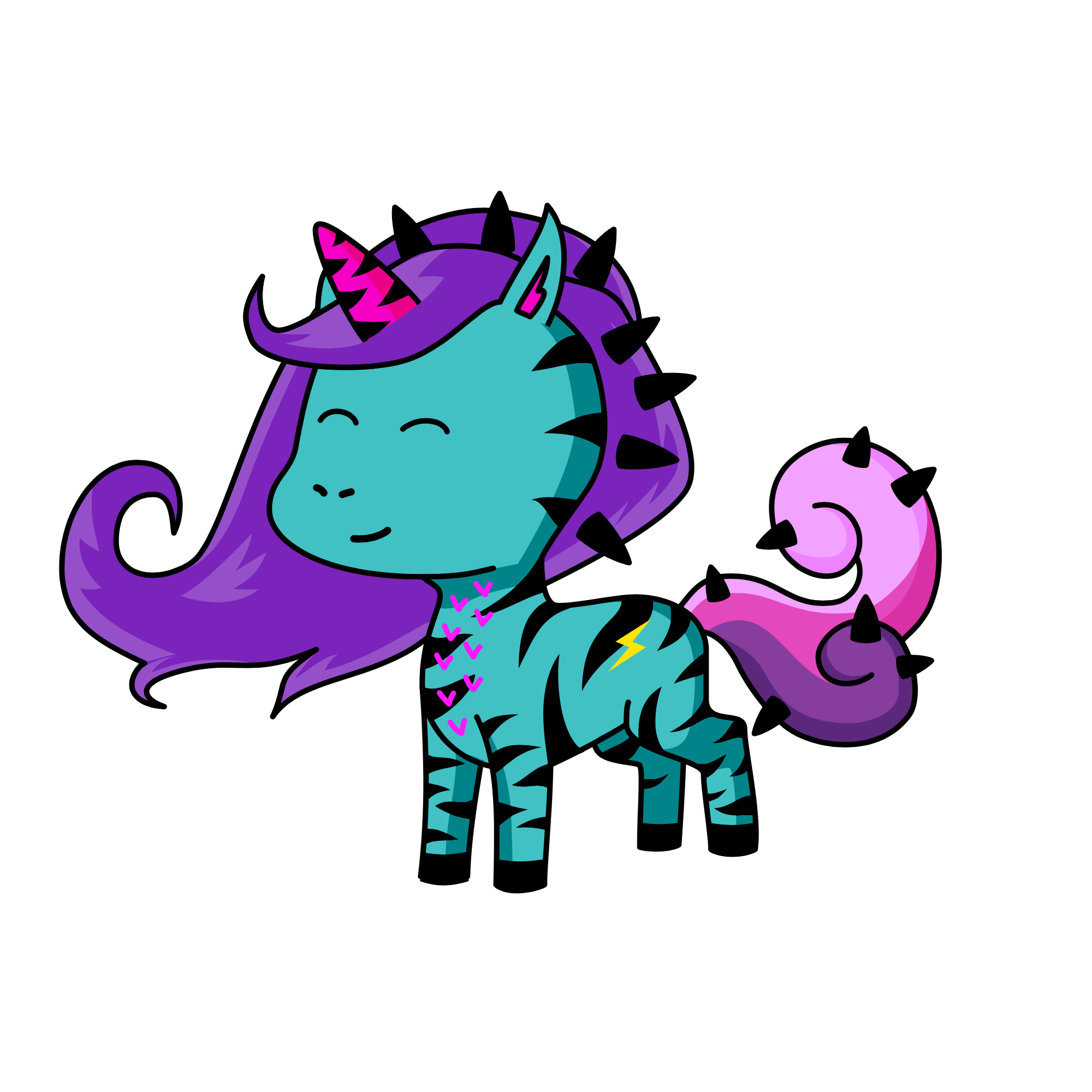 Nimona, the unicorn