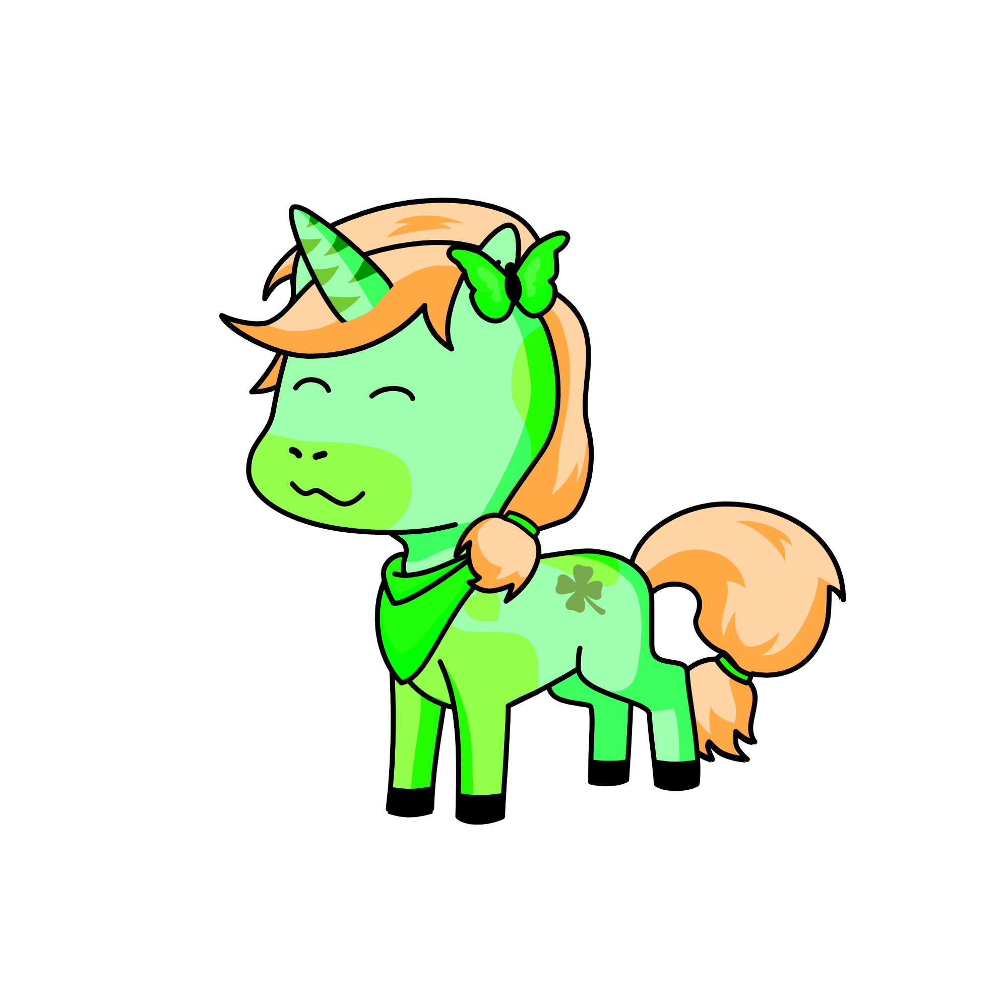 Pistachio, the unicorn