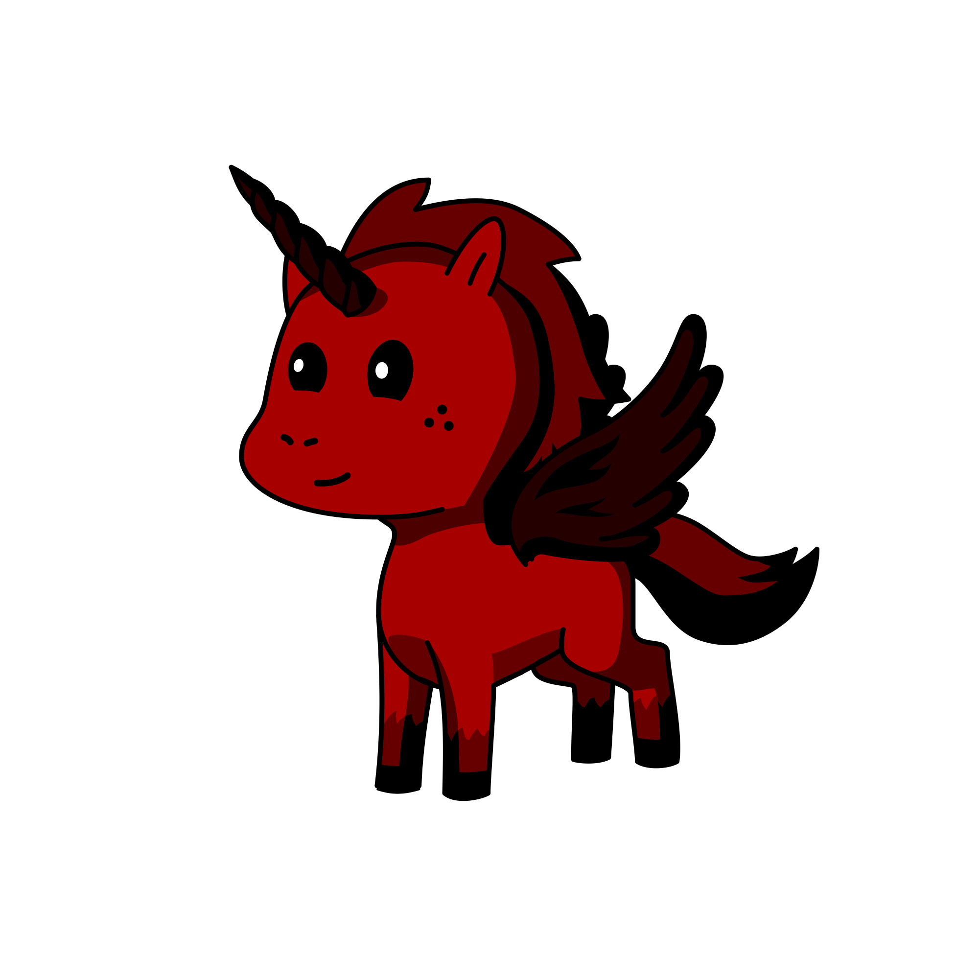 Demon, the unicorn