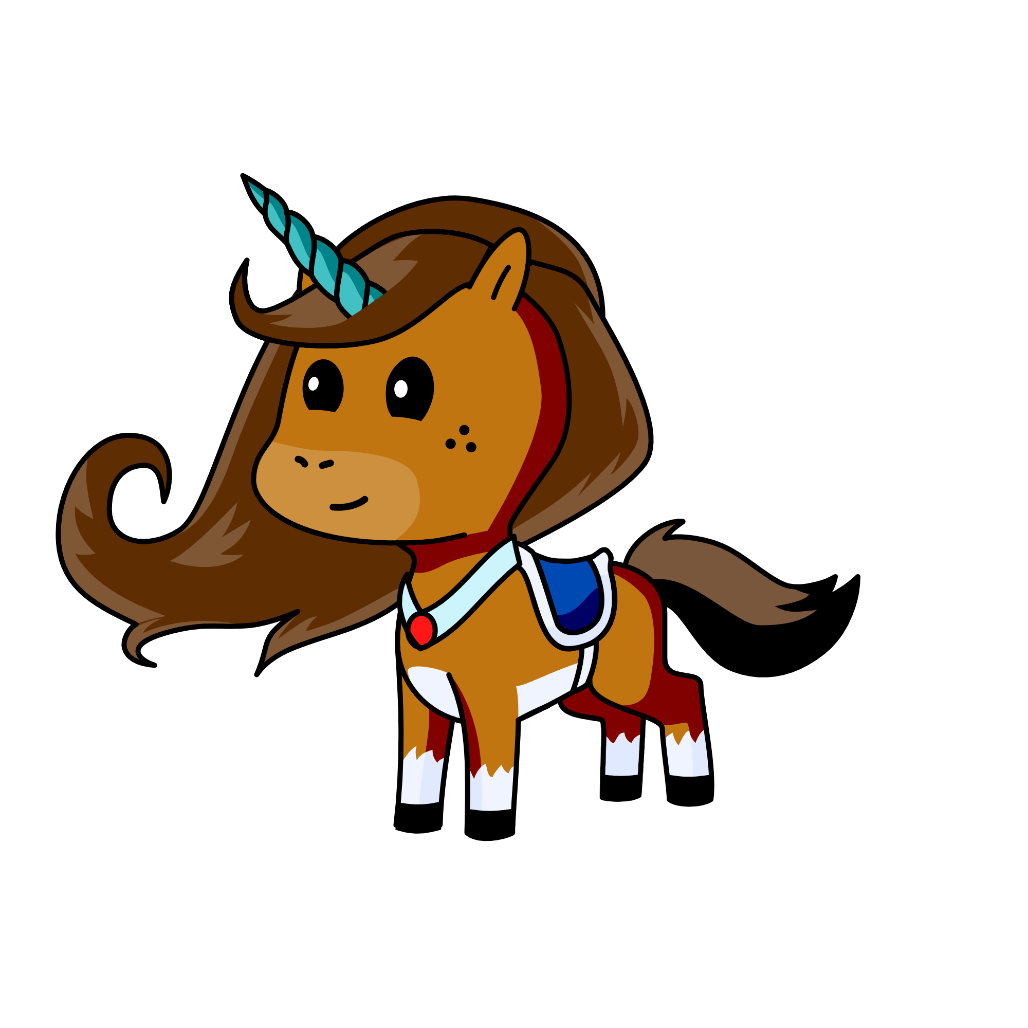 Ariel, the unicorn