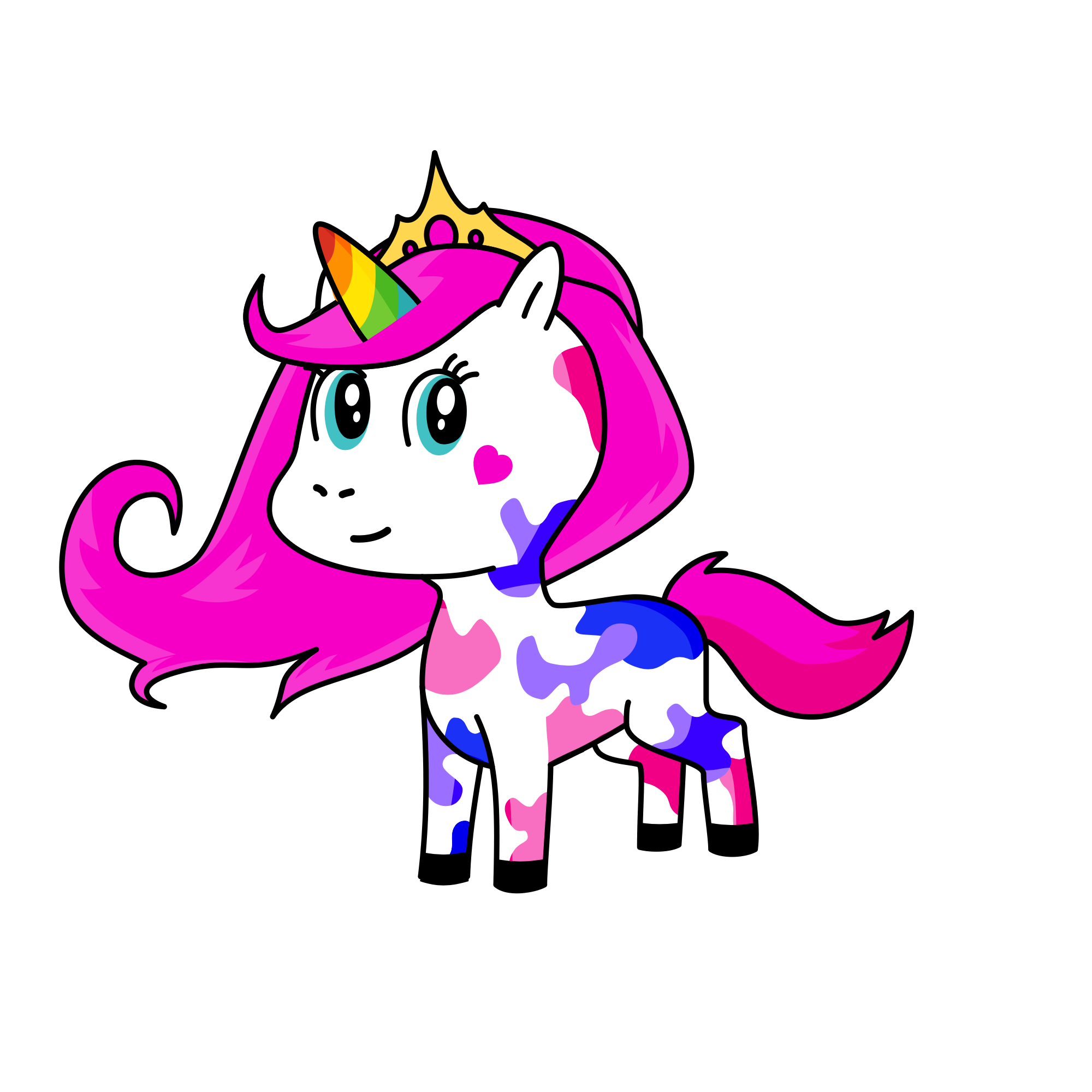 Lilly, the unicorn
