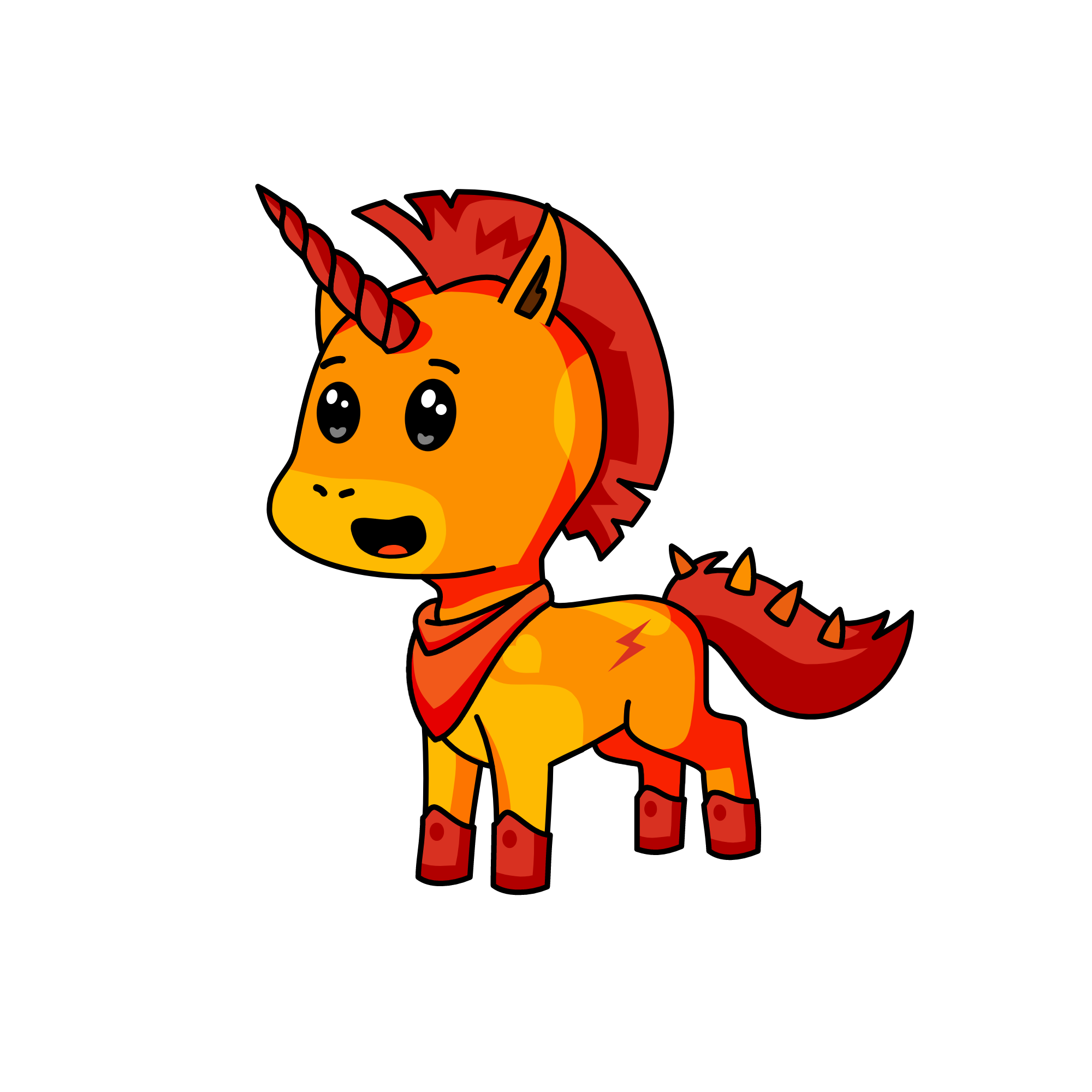 Blaze, the unicorn