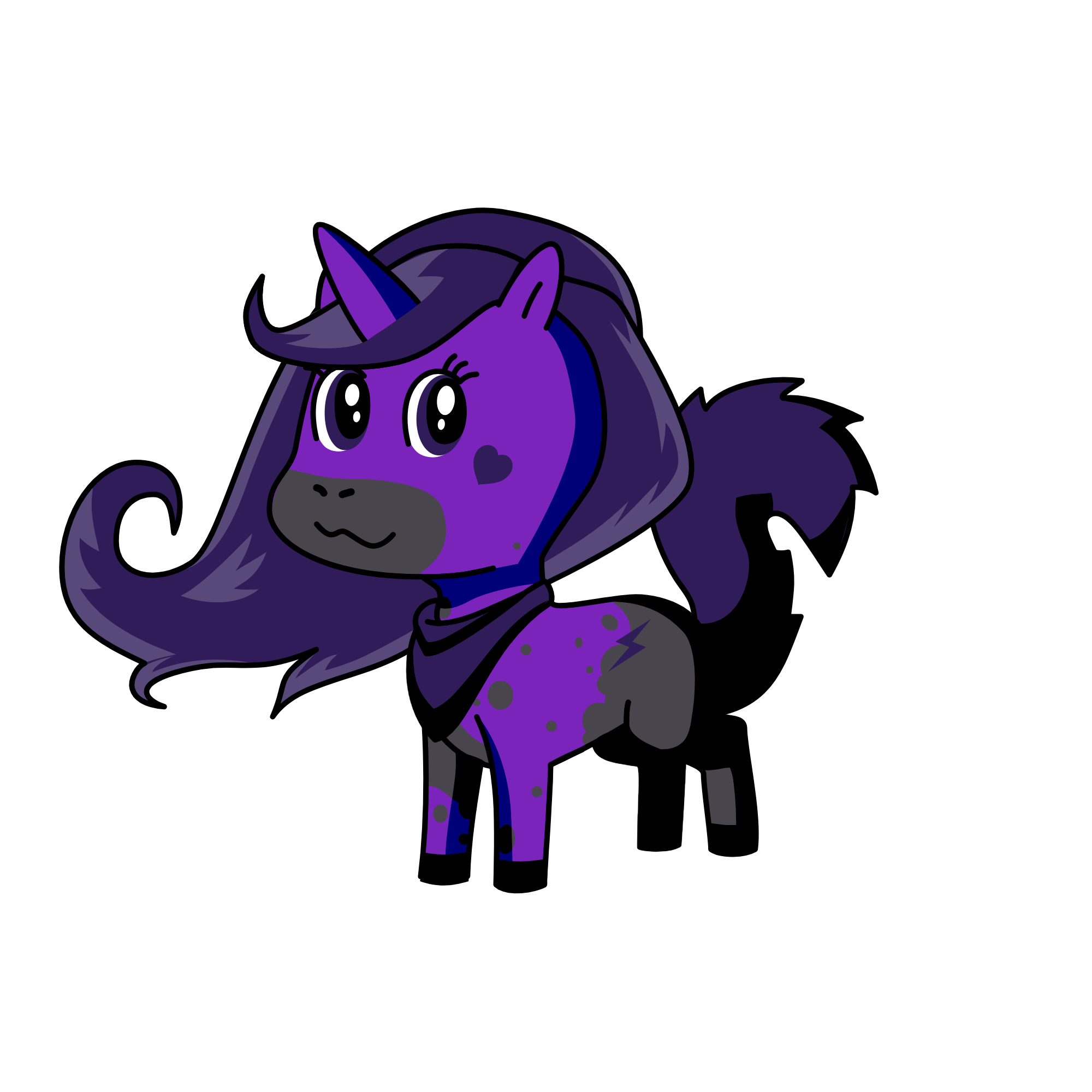 bghbg, the unicorn