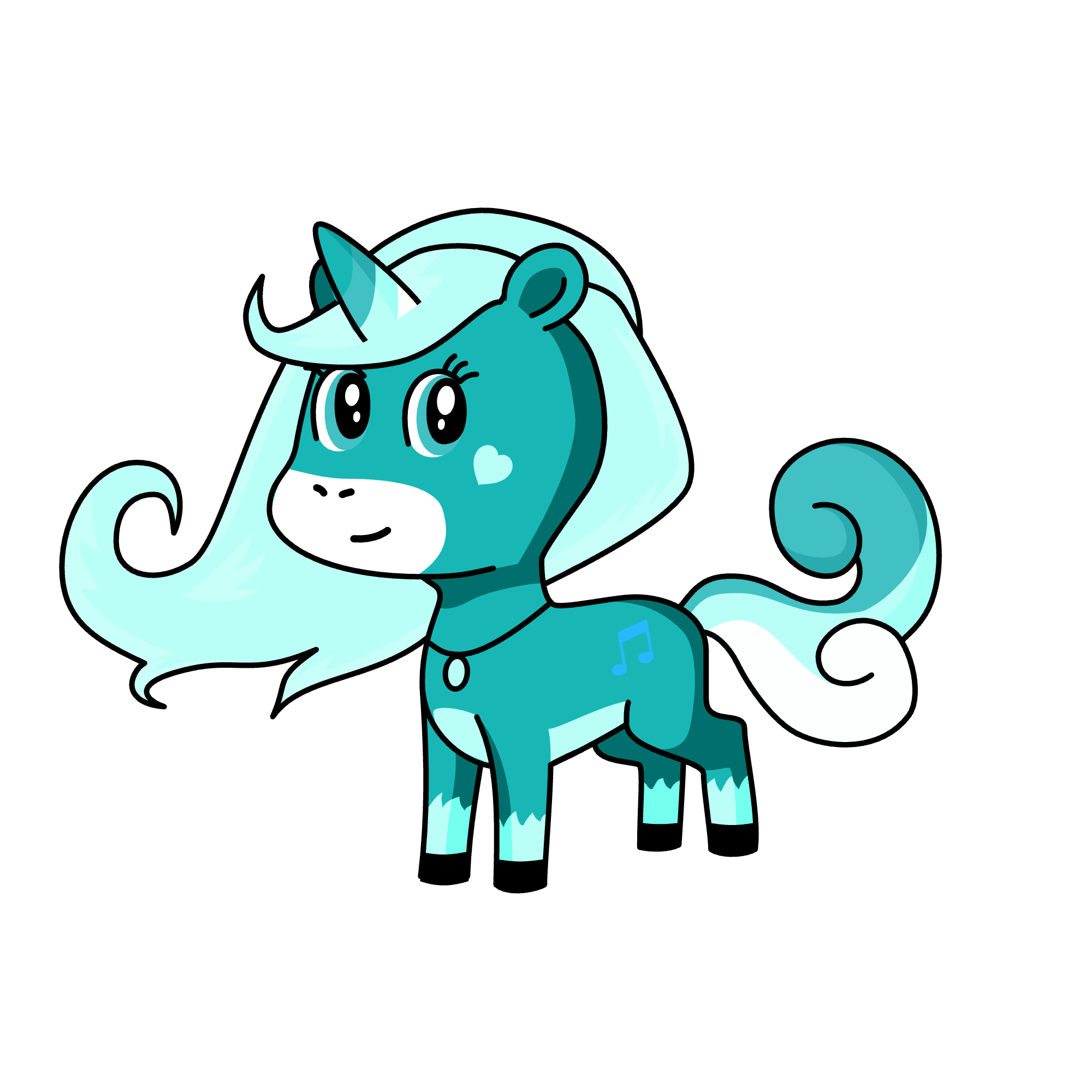 wave, the unicorn