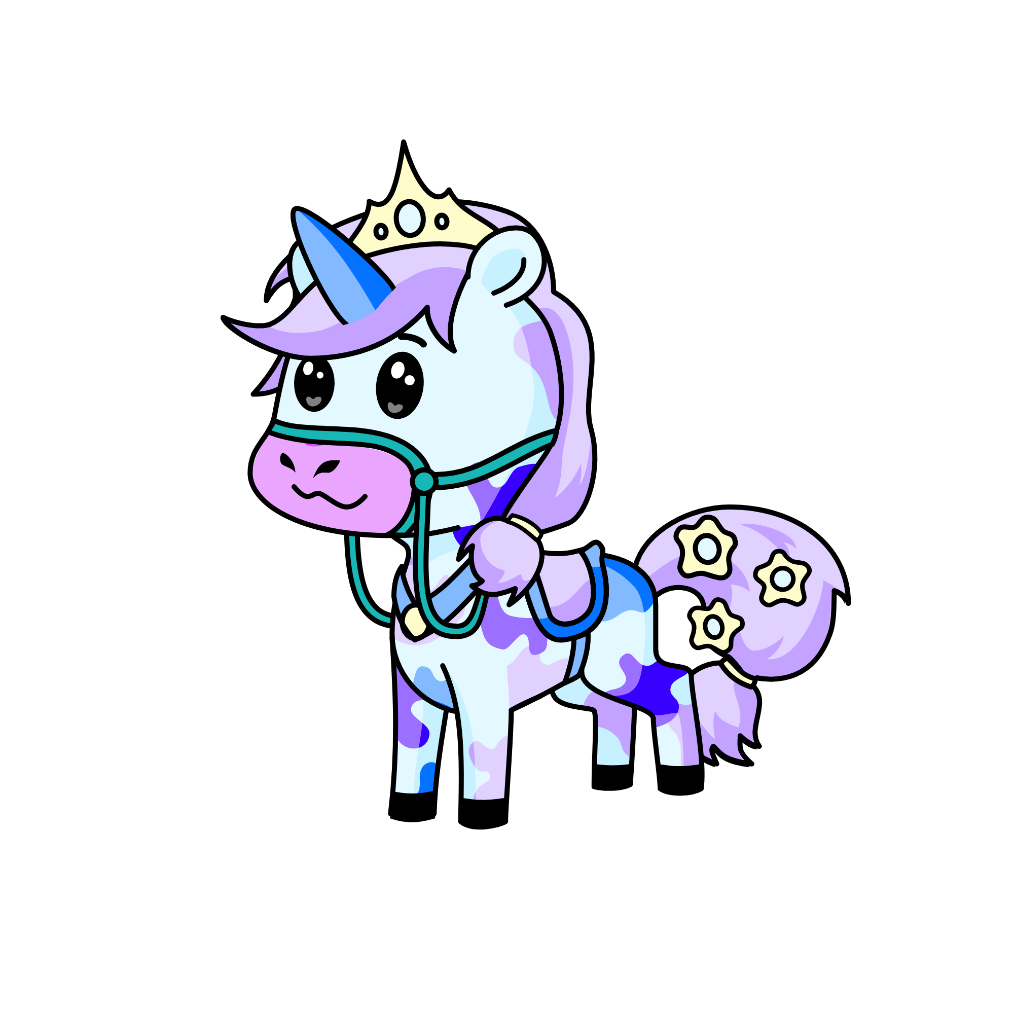 LAVENDER, the unicorn