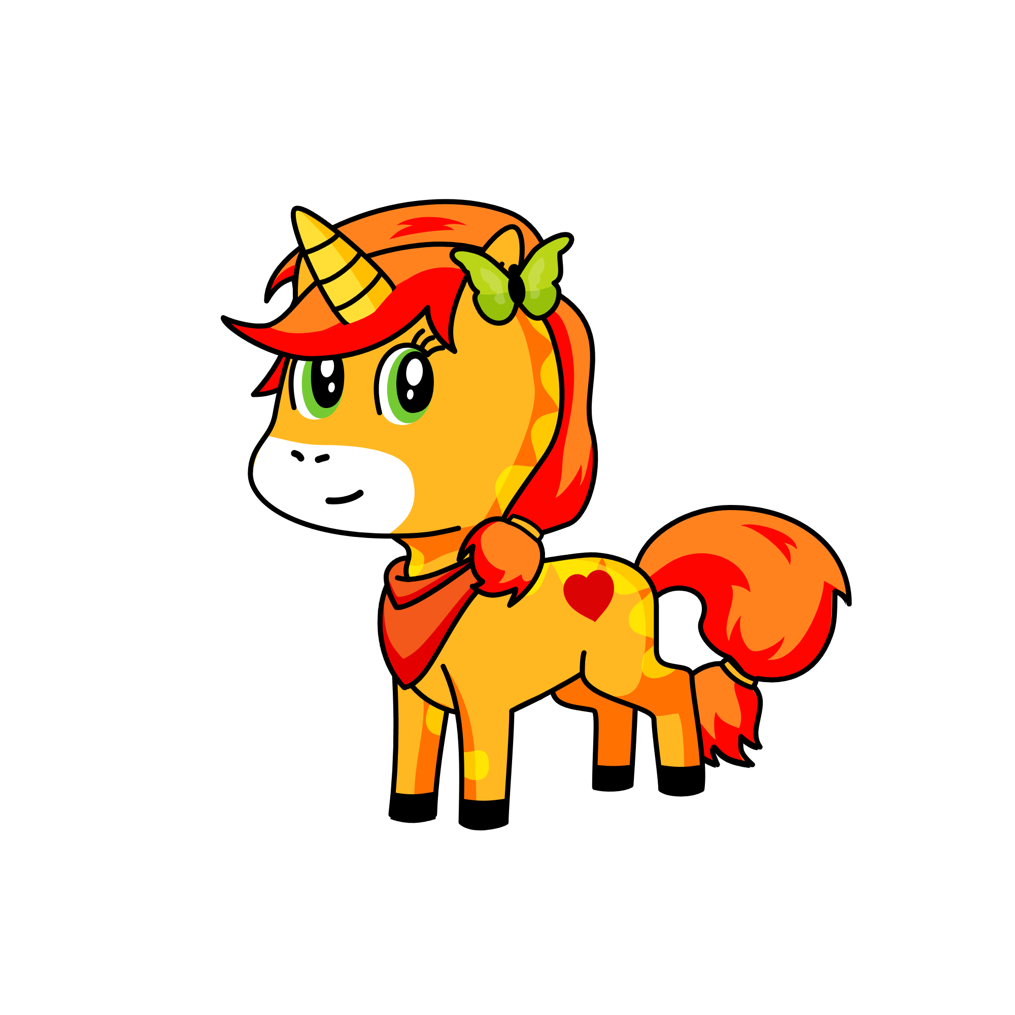 Apple jack, the unicorn