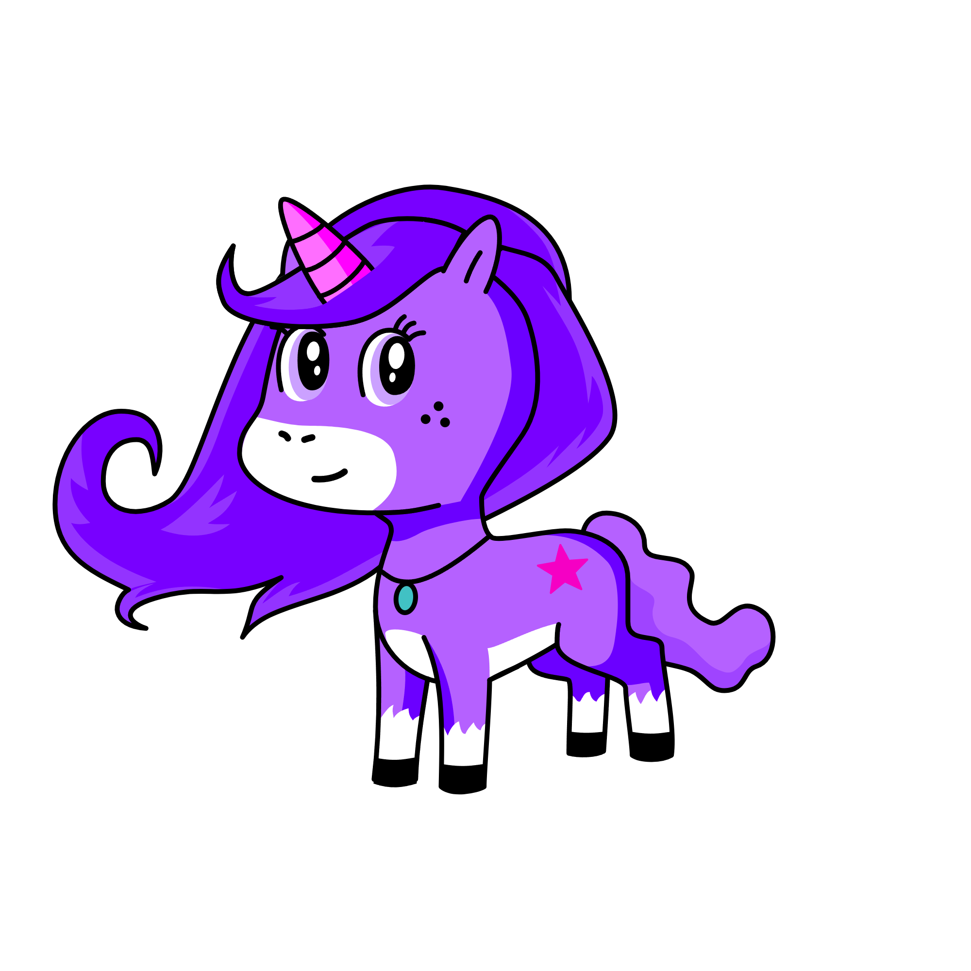 Twilight Sparkle, the unicorn