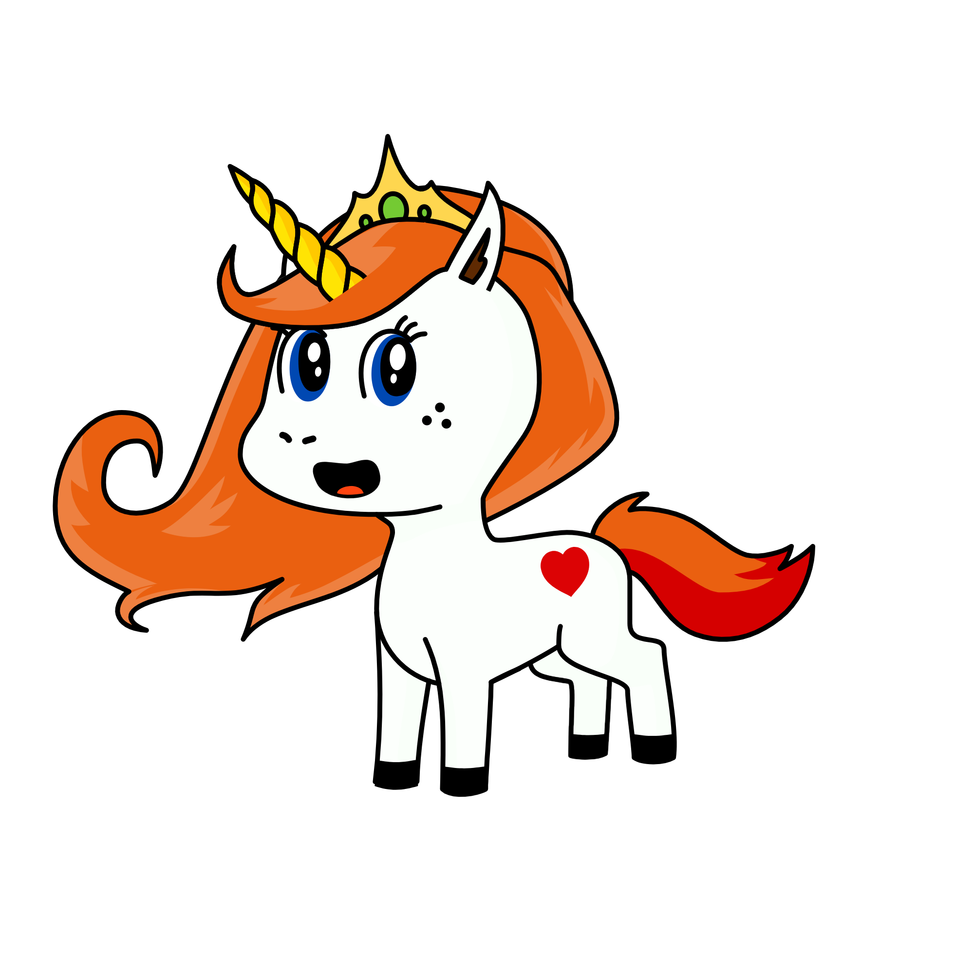 Lilly, the unicorn