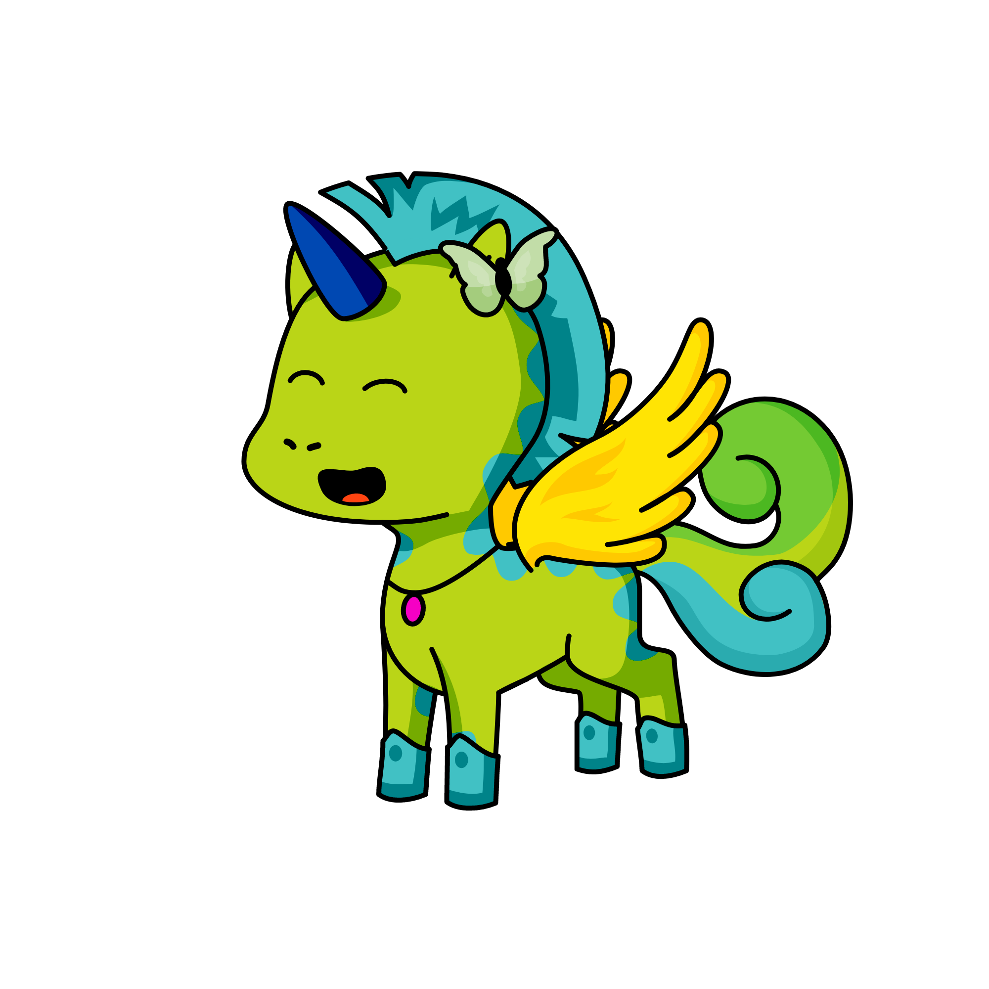Forrest, the unicorn