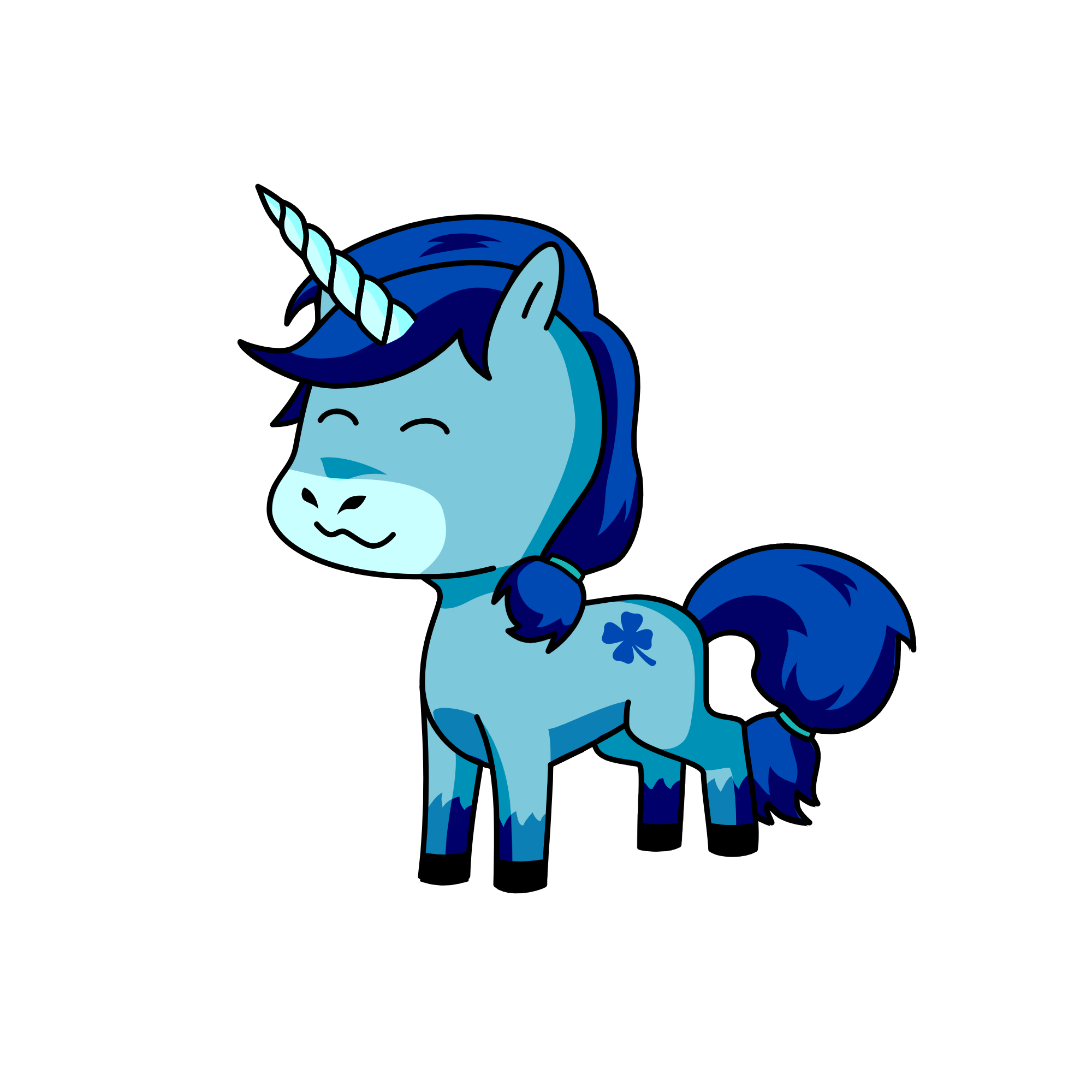 Midnight, the unicorn