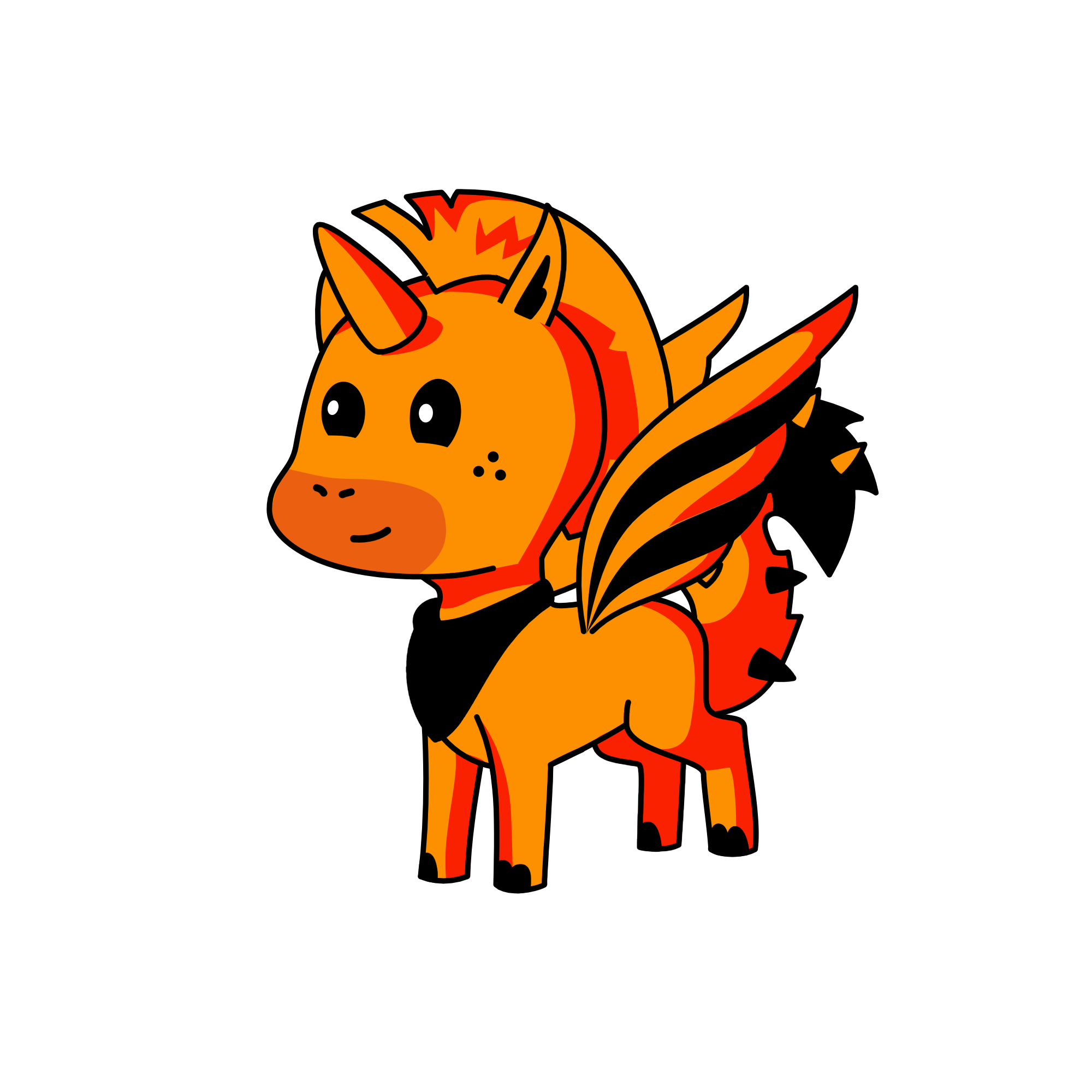 Combfox, the unicorn